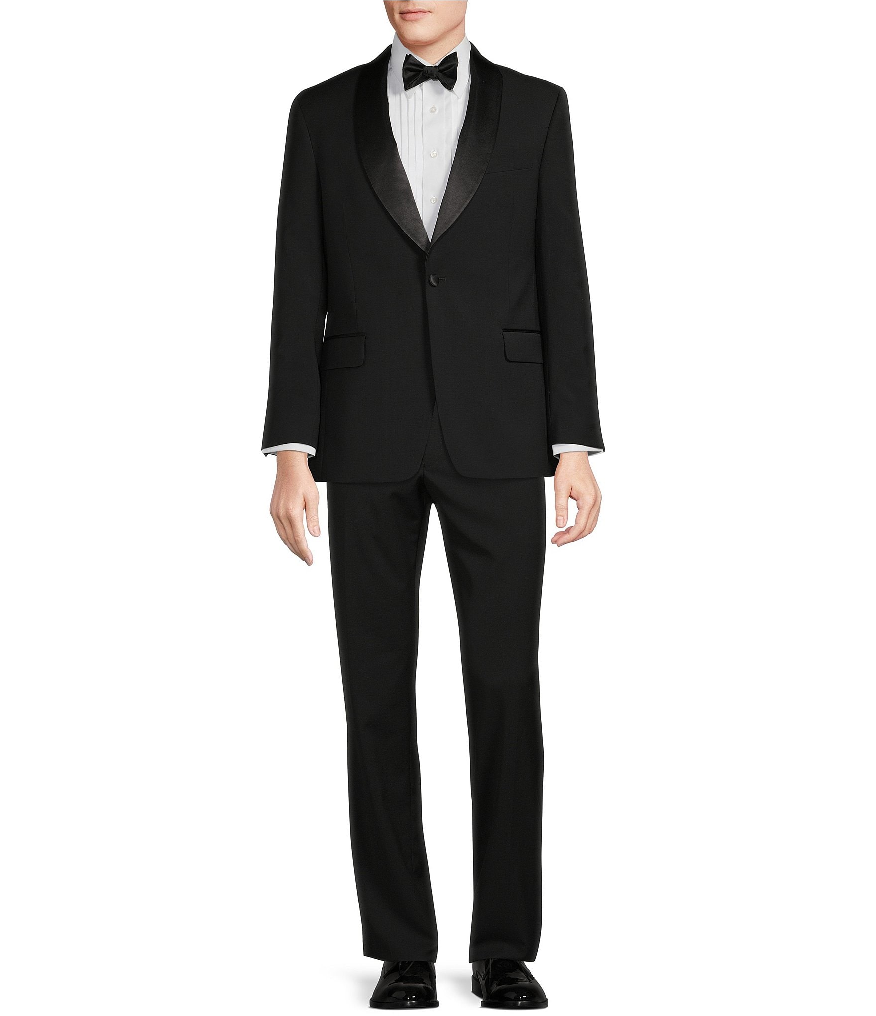 Tre Vero Modern Fit Shawl Collar Tuxedo Jacket