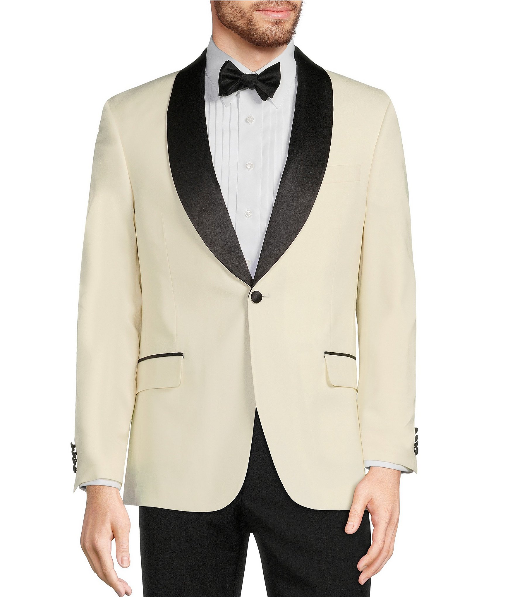 Tre Vero Modern Fit Shawl Collar Tuxedo Jacket