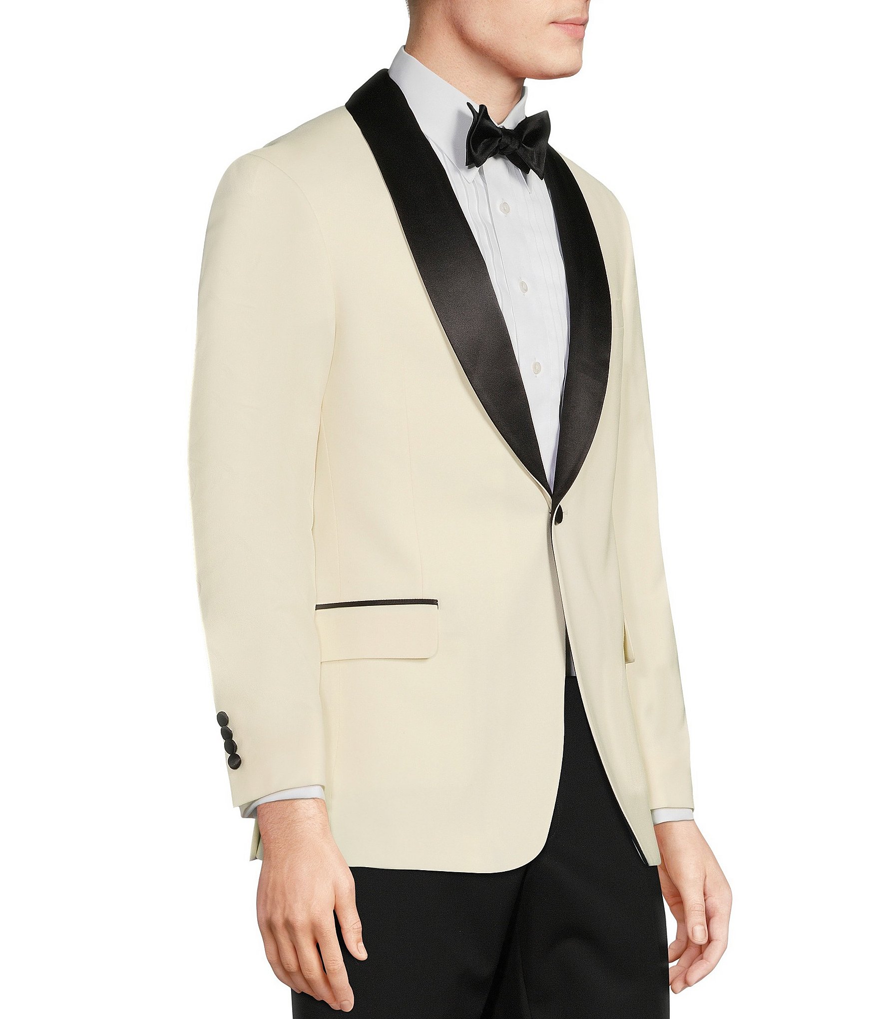 Tre Vero Modern Fit Shawl Collar Tuxedo Jacket