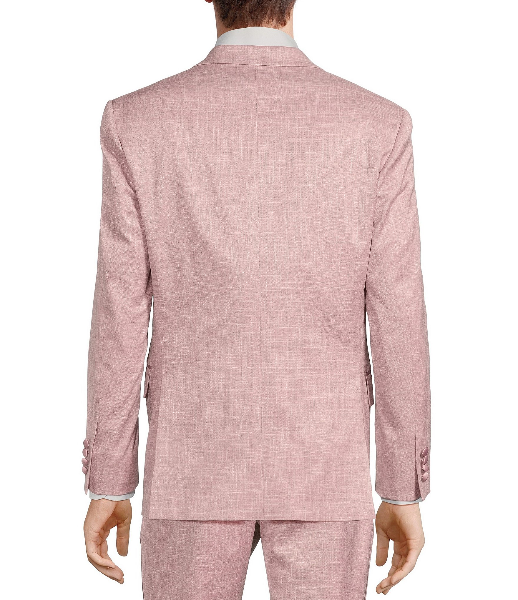 Tre Vero Modern Fit Allover Printed Suit Jacket