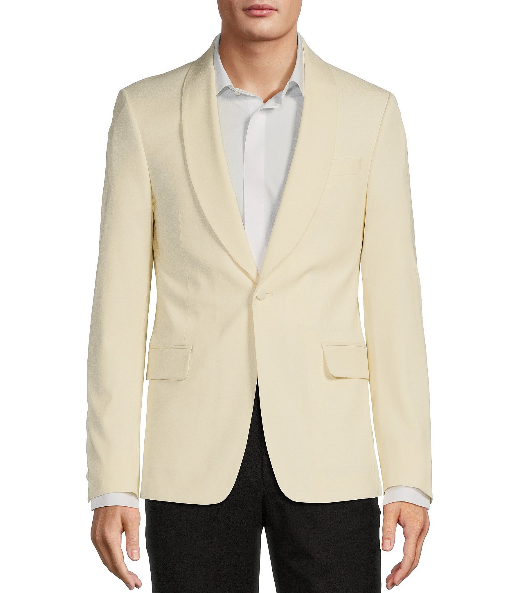 Tre Vero Modern Fit Shawl Collar Sport Coat