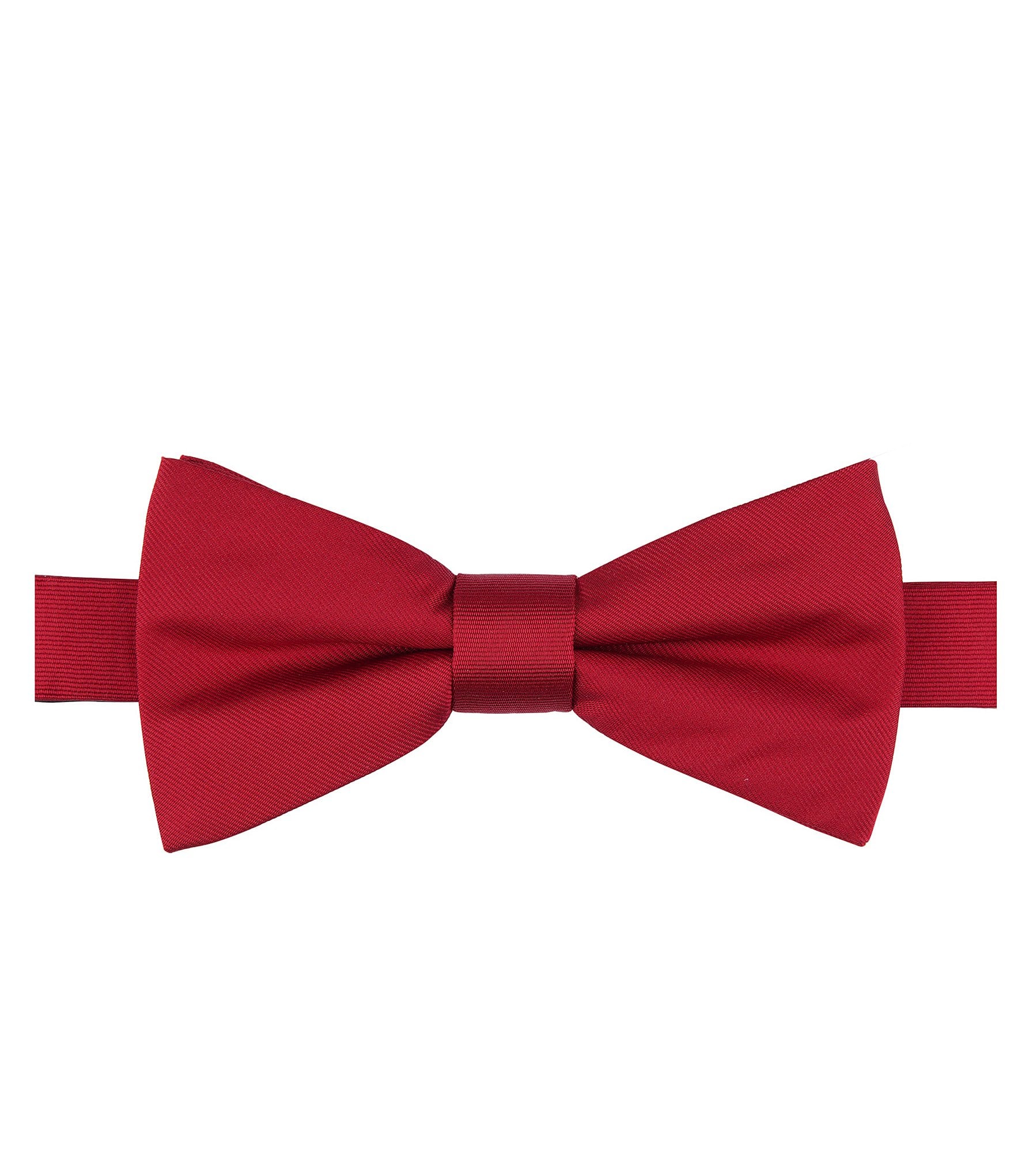 Tre Vero Solid Pre-Tied Bow Tie