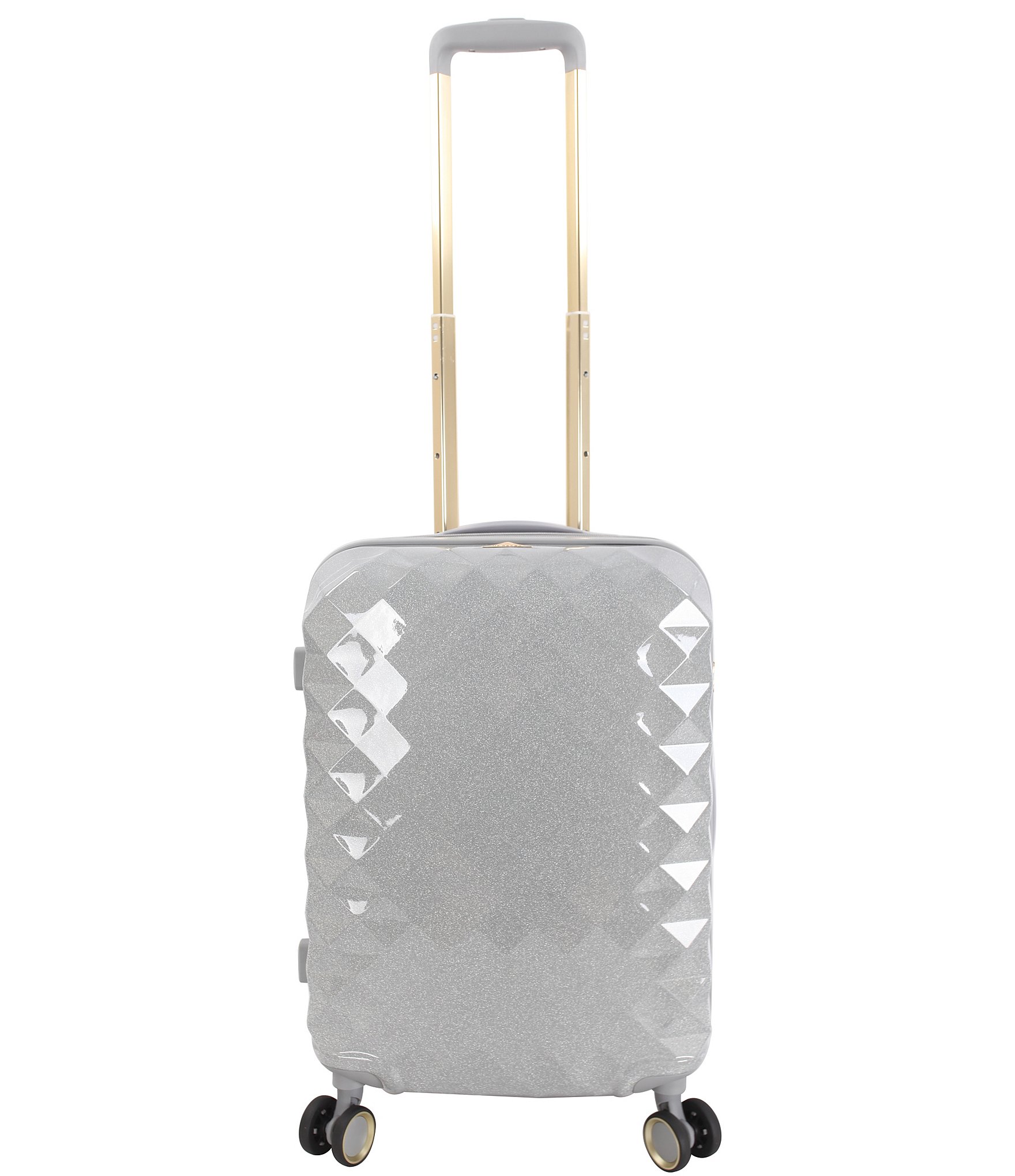 Triforce Cosmopolitan Collection Silver Glitter 22#double; Carry-on Luggage