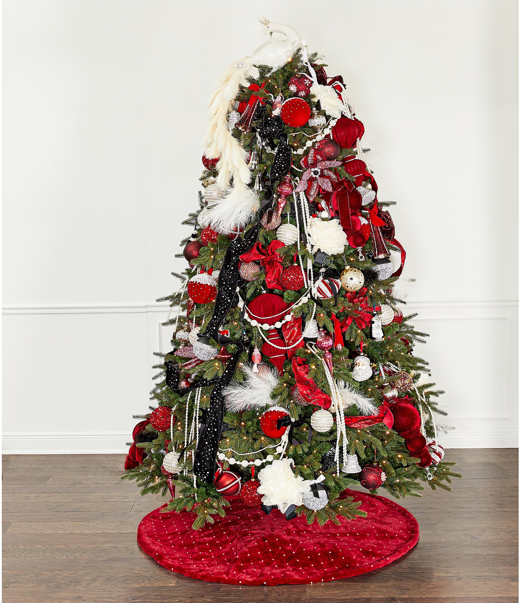 Trimsetter An Elegant Affair Black Swan Feathered Ornament