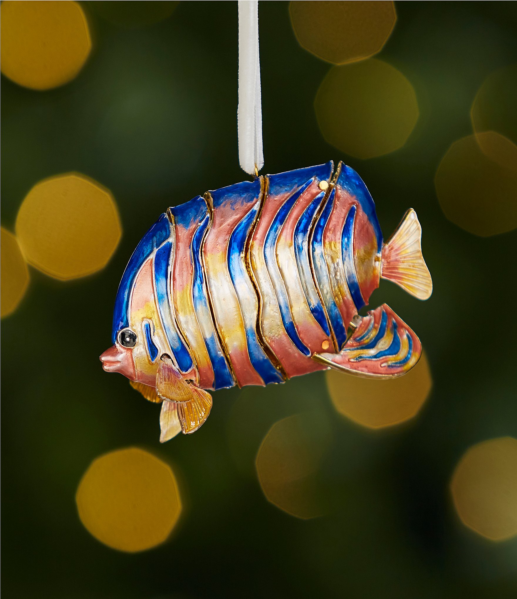 Trimsetter Cloisonne Collection Tropical Fish Ornament | Dillard's