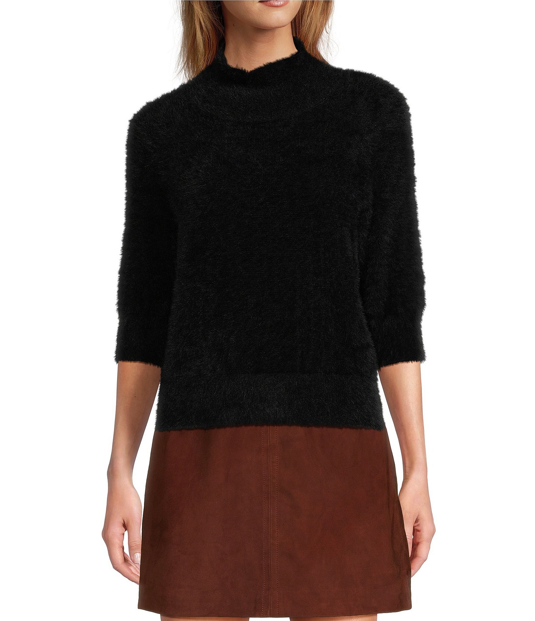 TRINA TURK MING WOOL & store MOHAIR-BLEND SWEATER