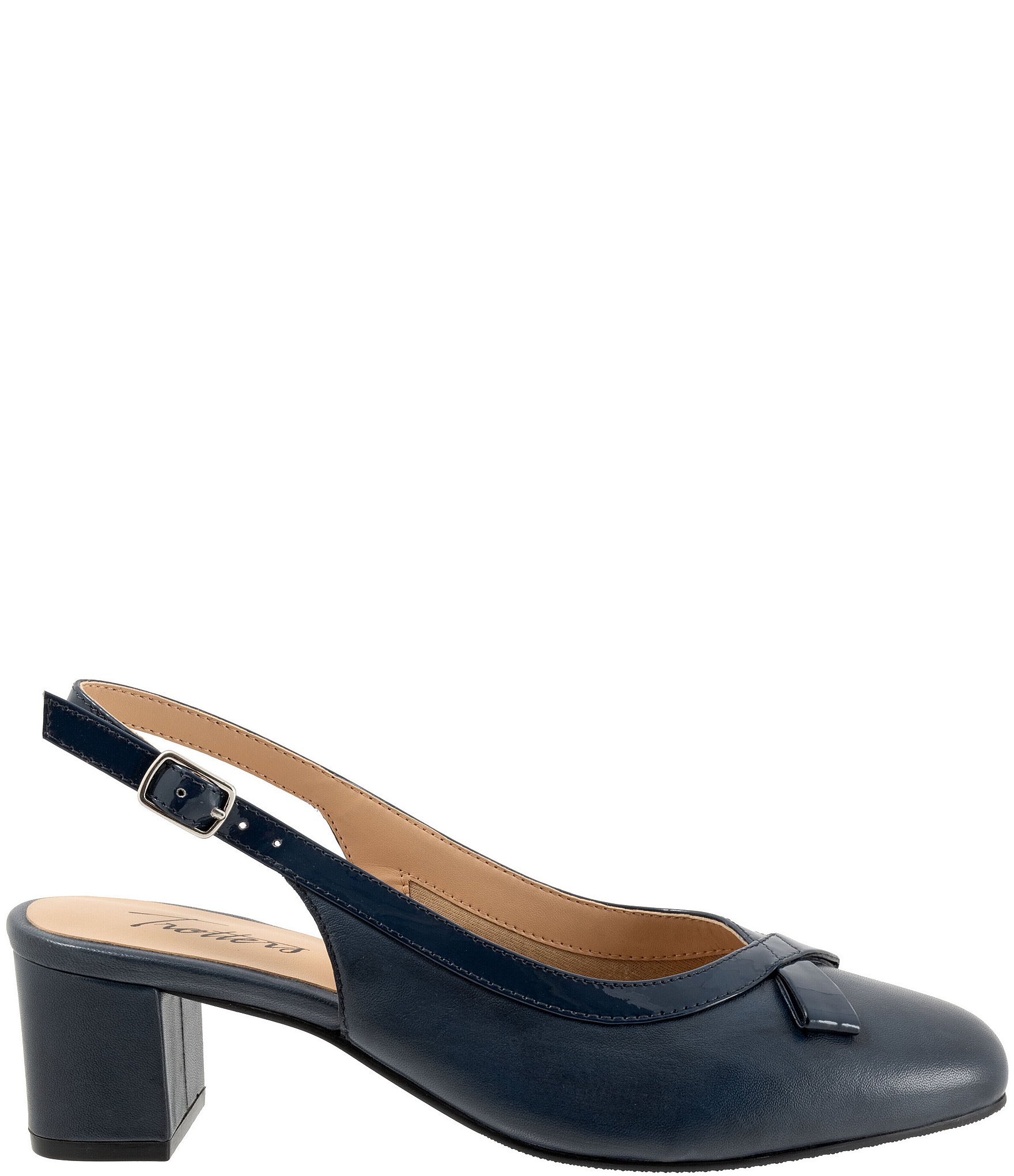 Trotters Dalani Leather Sling Pumps