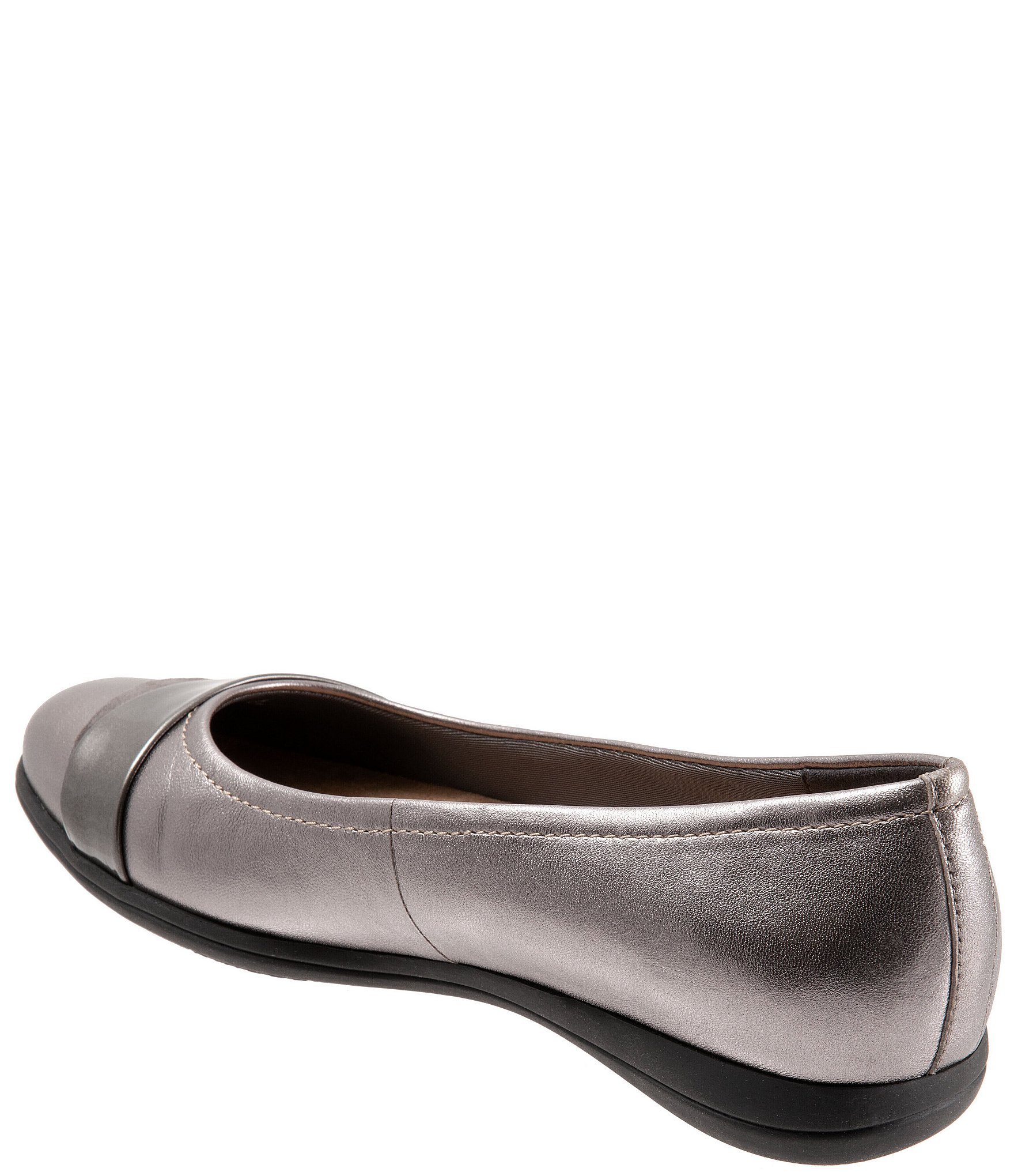 Trotters Danni Mixed Leather Flats