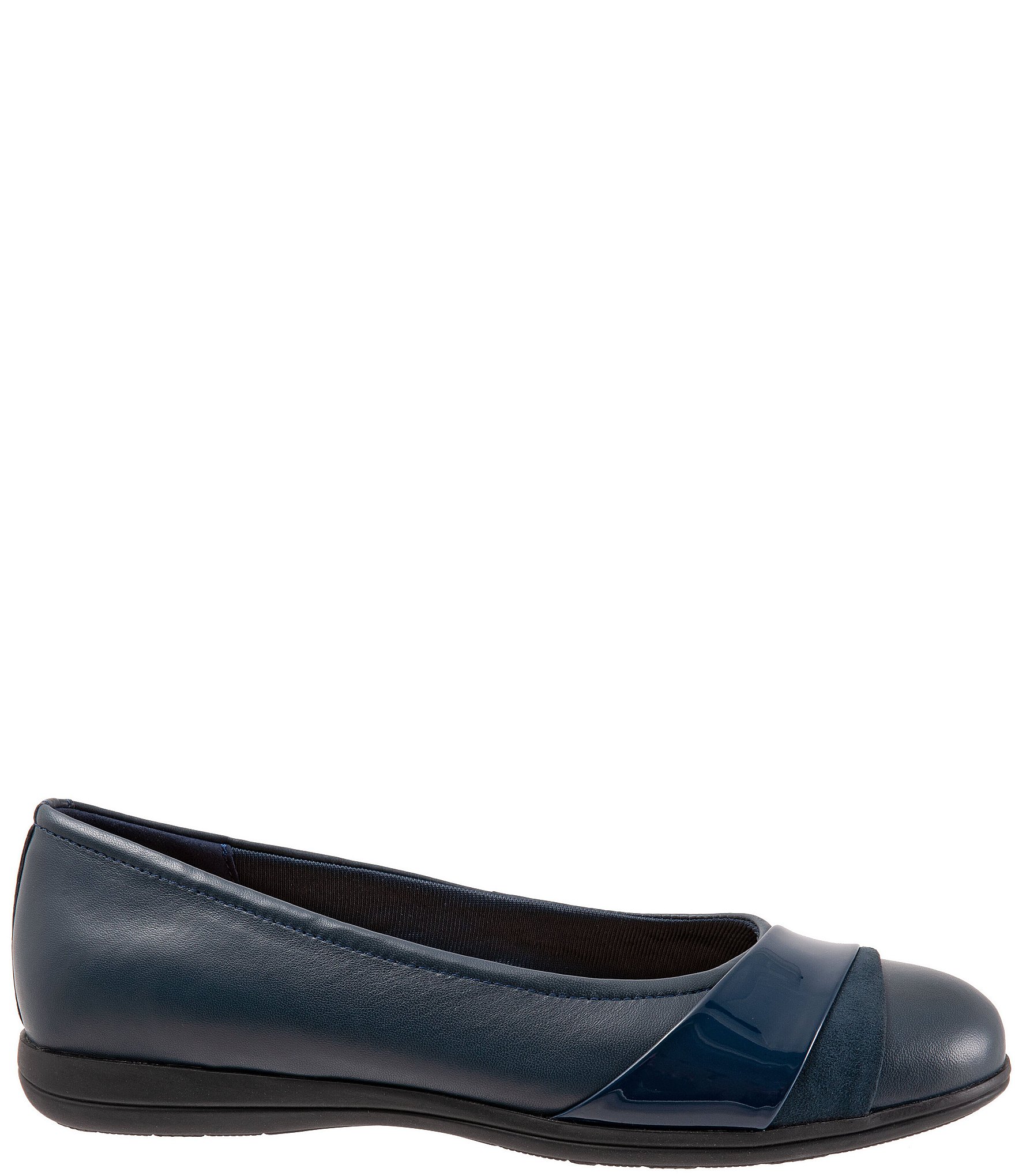 Trotters Danni Mixed Leather Flats