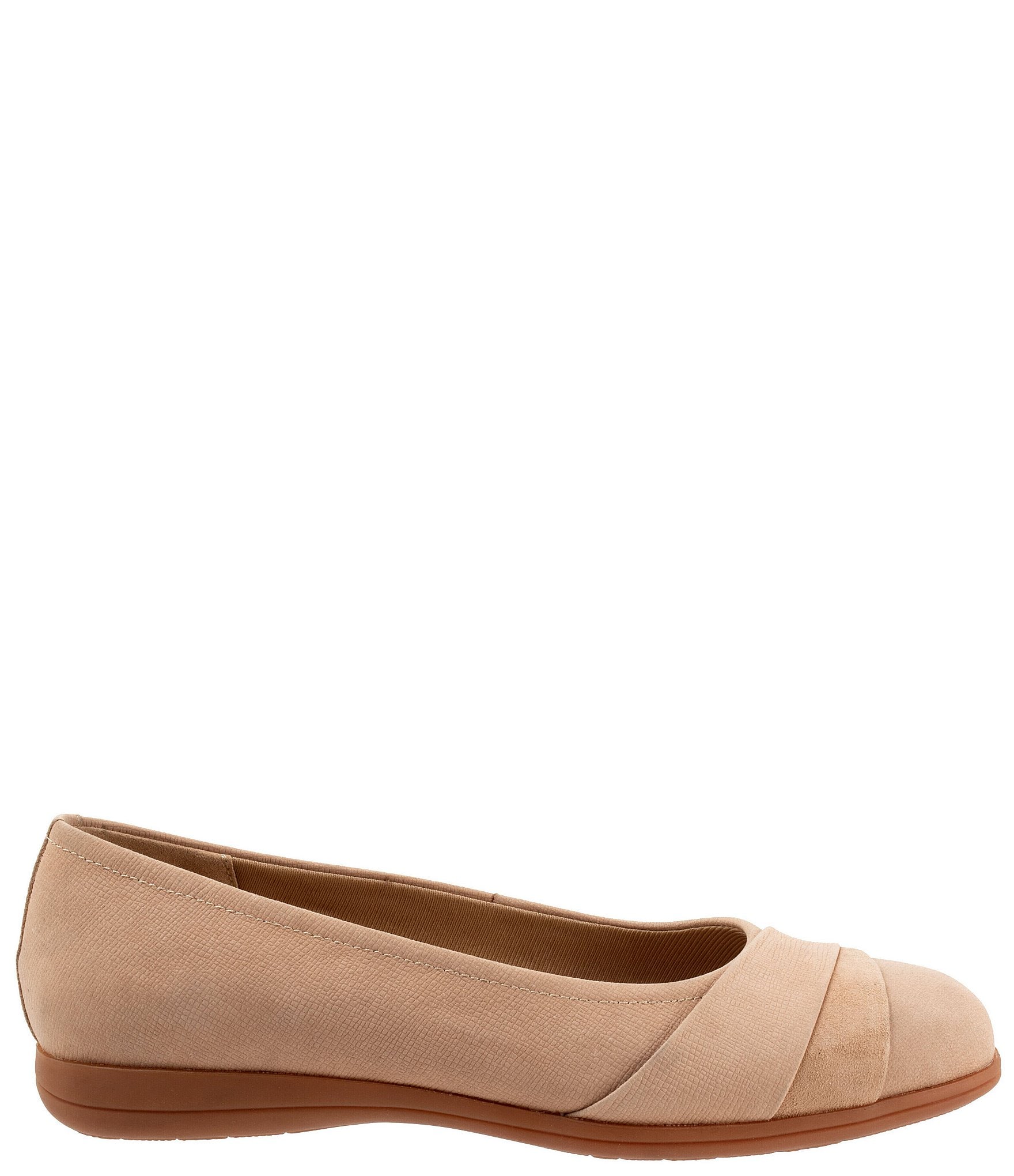 Trotters Danni Nubuck Suede Slip-On Flats