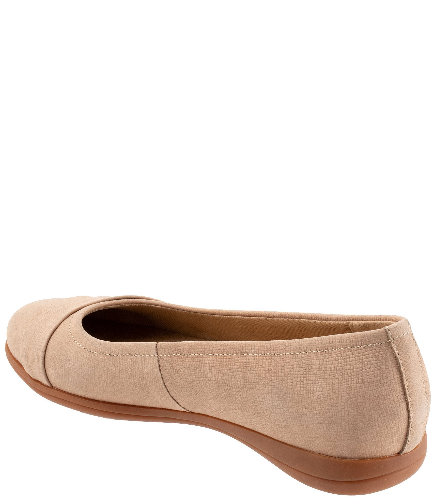 Trotters Danni Nubuck Suede Slip-On Flats