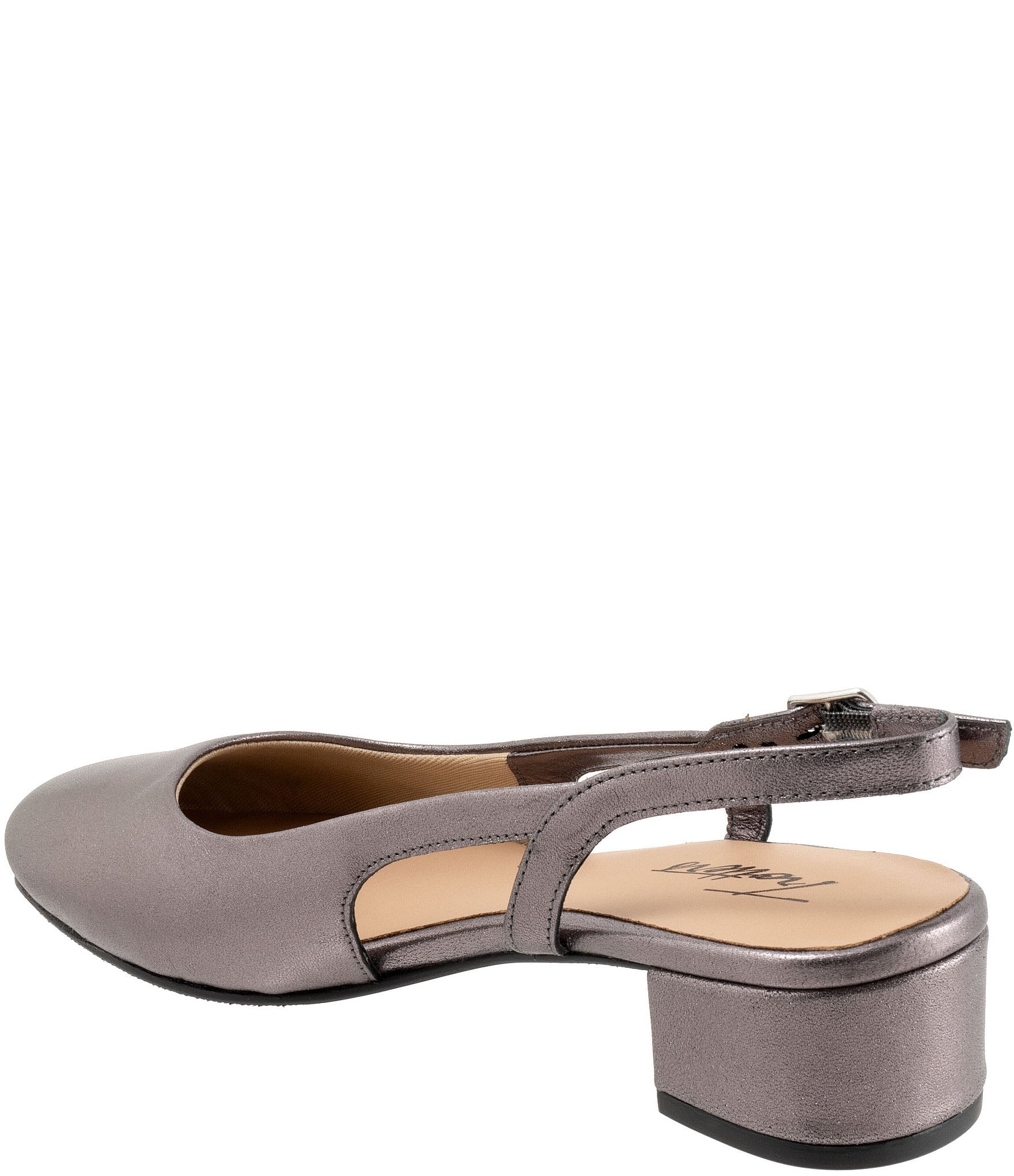 Trotters Dottie Leather Slingback Pumps