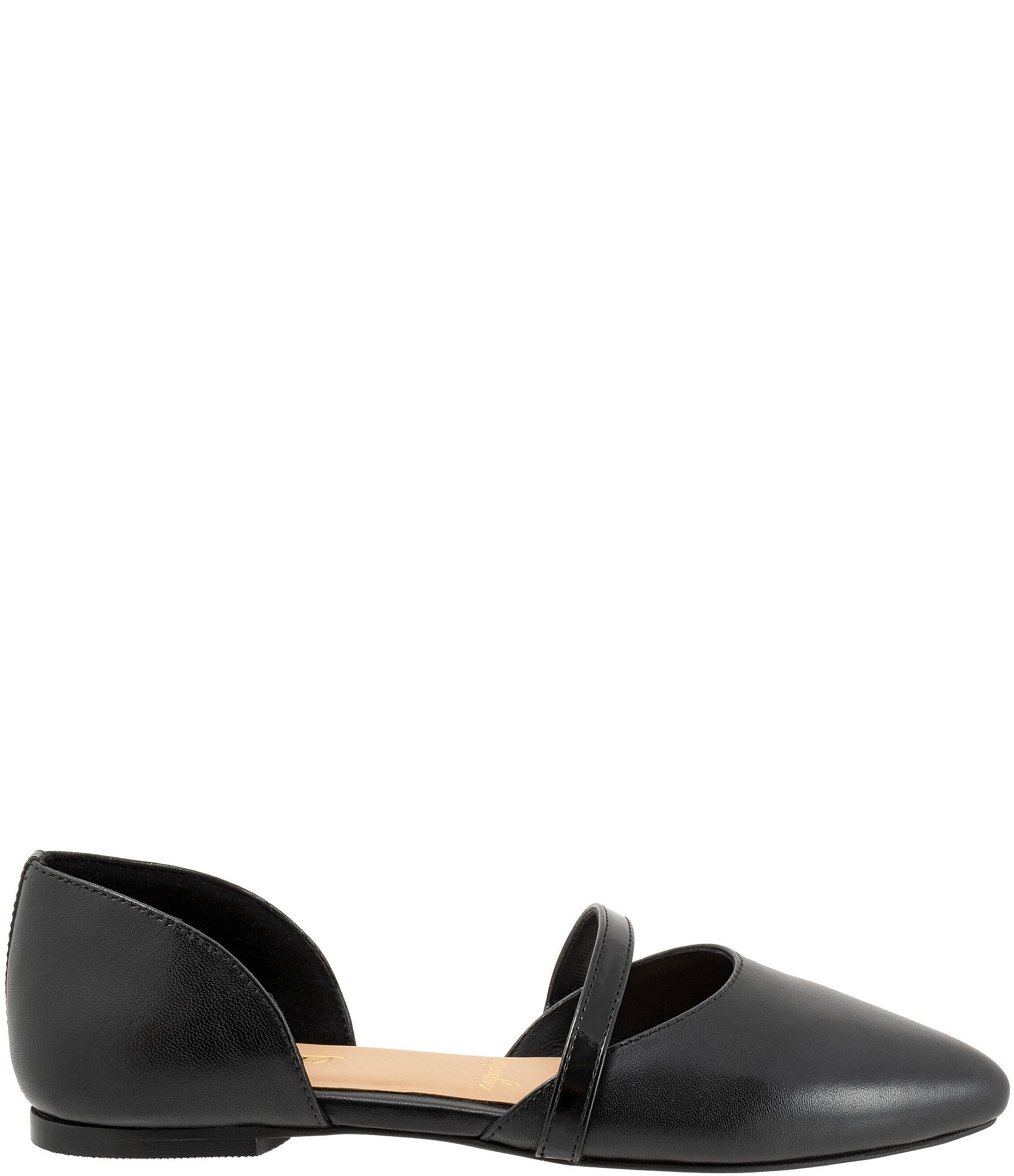 Trotters Emory Leather Pointed Toe Flats