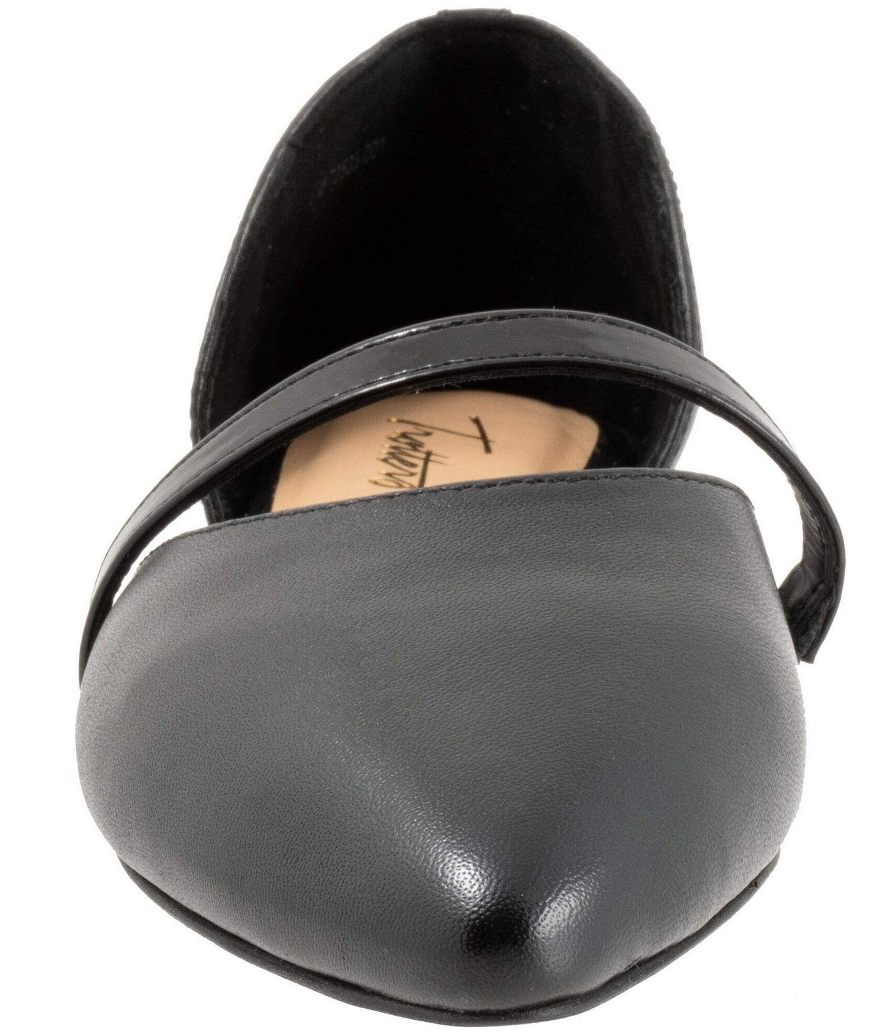 Trotters Emory Leather Pointed Toe Flats