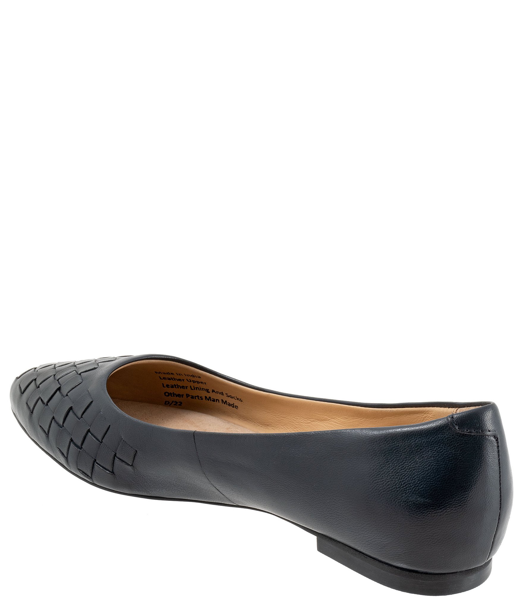 Trotters Estee Woven Leather Flats