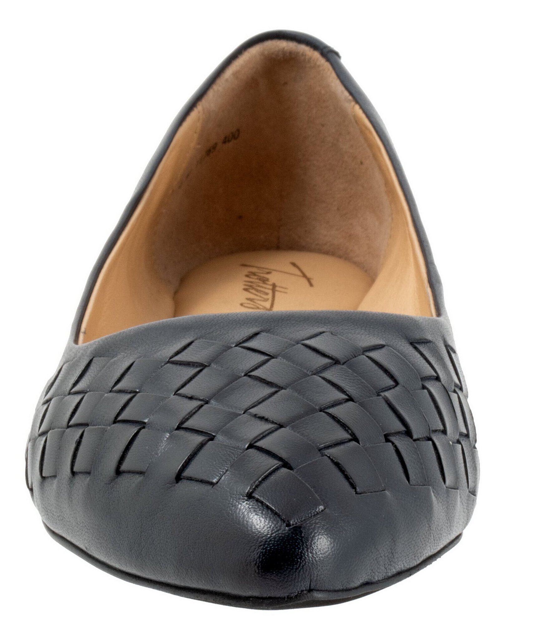 Trotters Estee Woven Nubuck Suede Flats