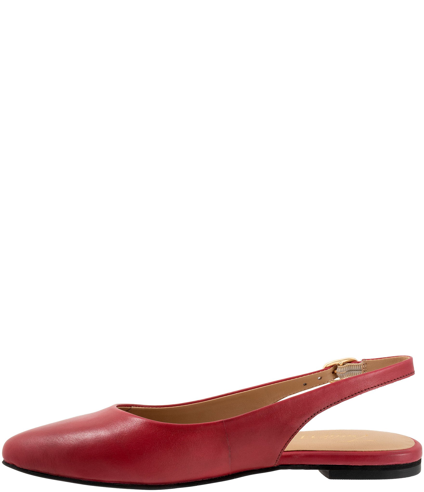 Trotters Evelyn Leather Sling Flats