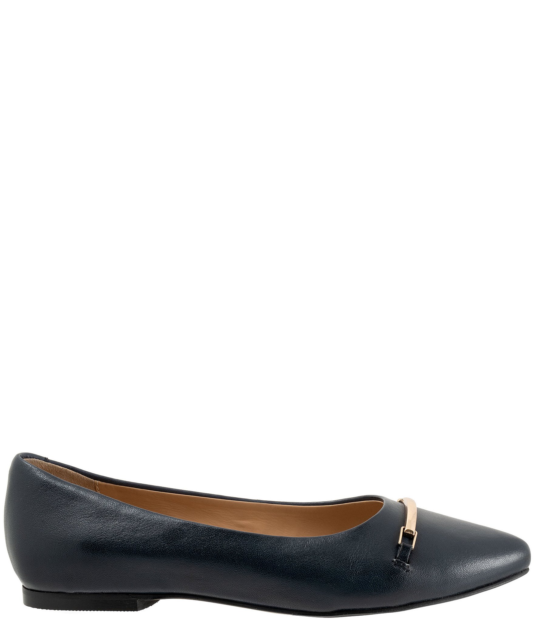 Trotters Everly Leather Pointed Toe Flats