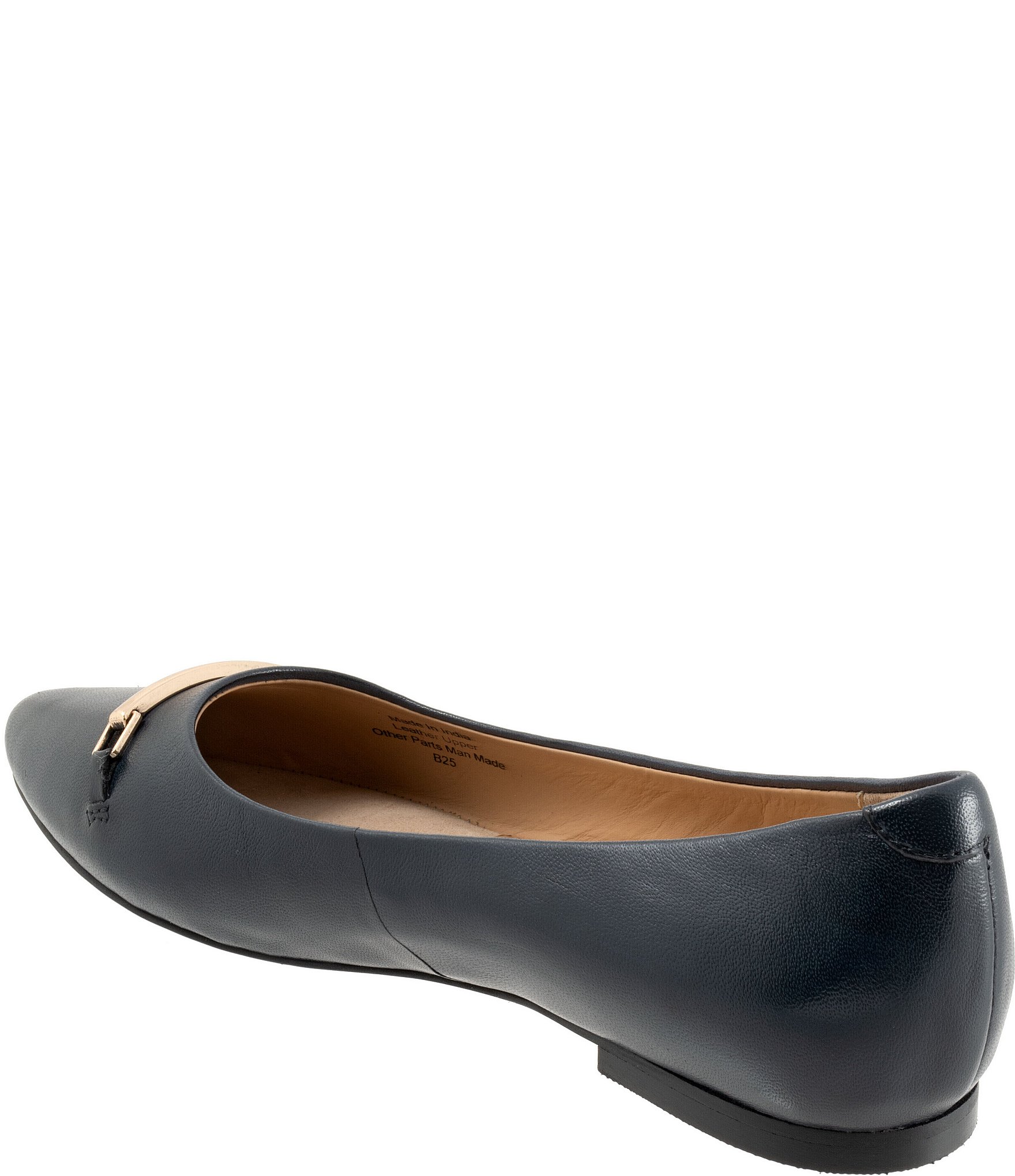 Trotters Everly Leather Pointed Toe Flats