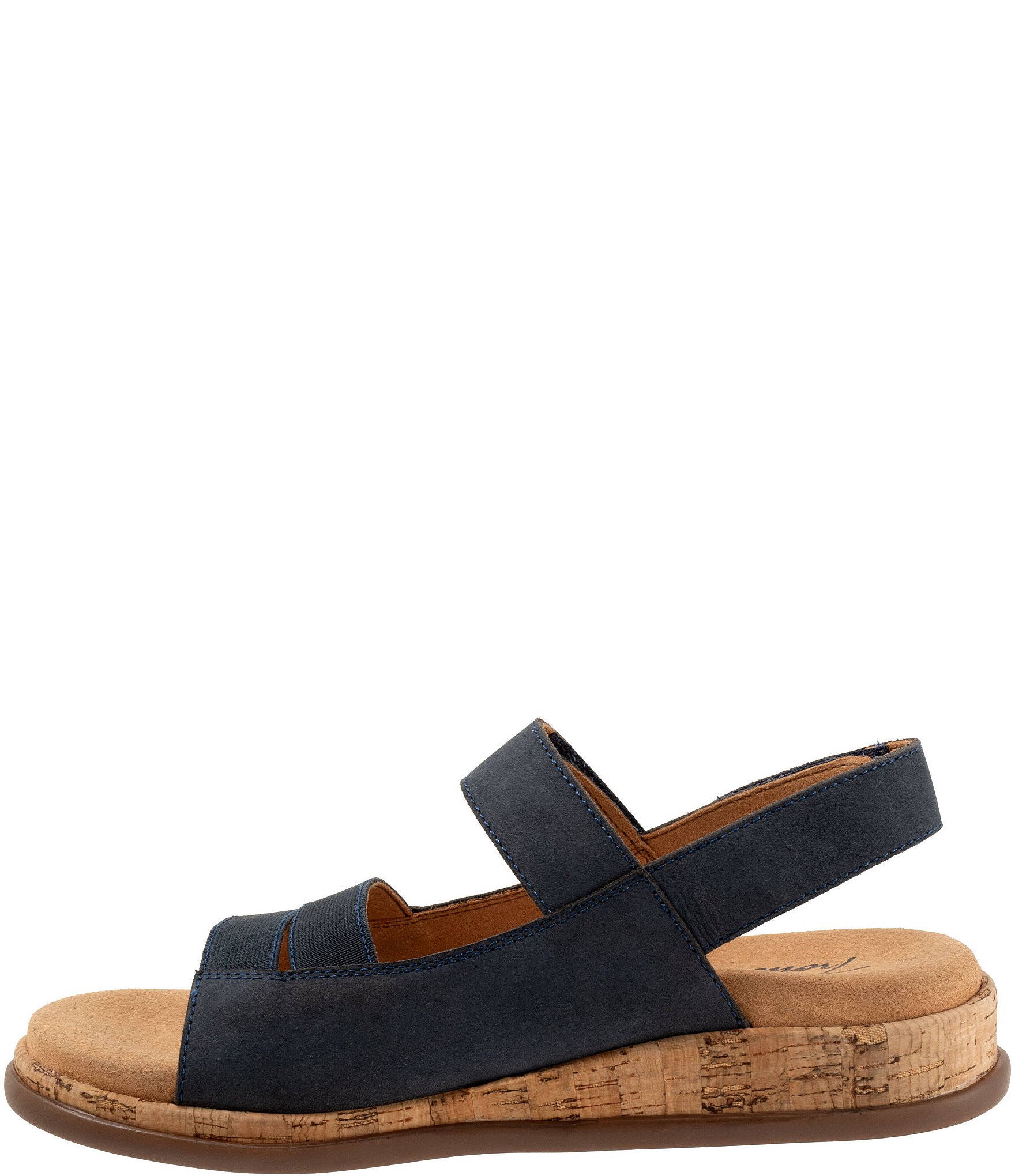 Trotters Gemini Nubuck Suede Adjustable Sandals