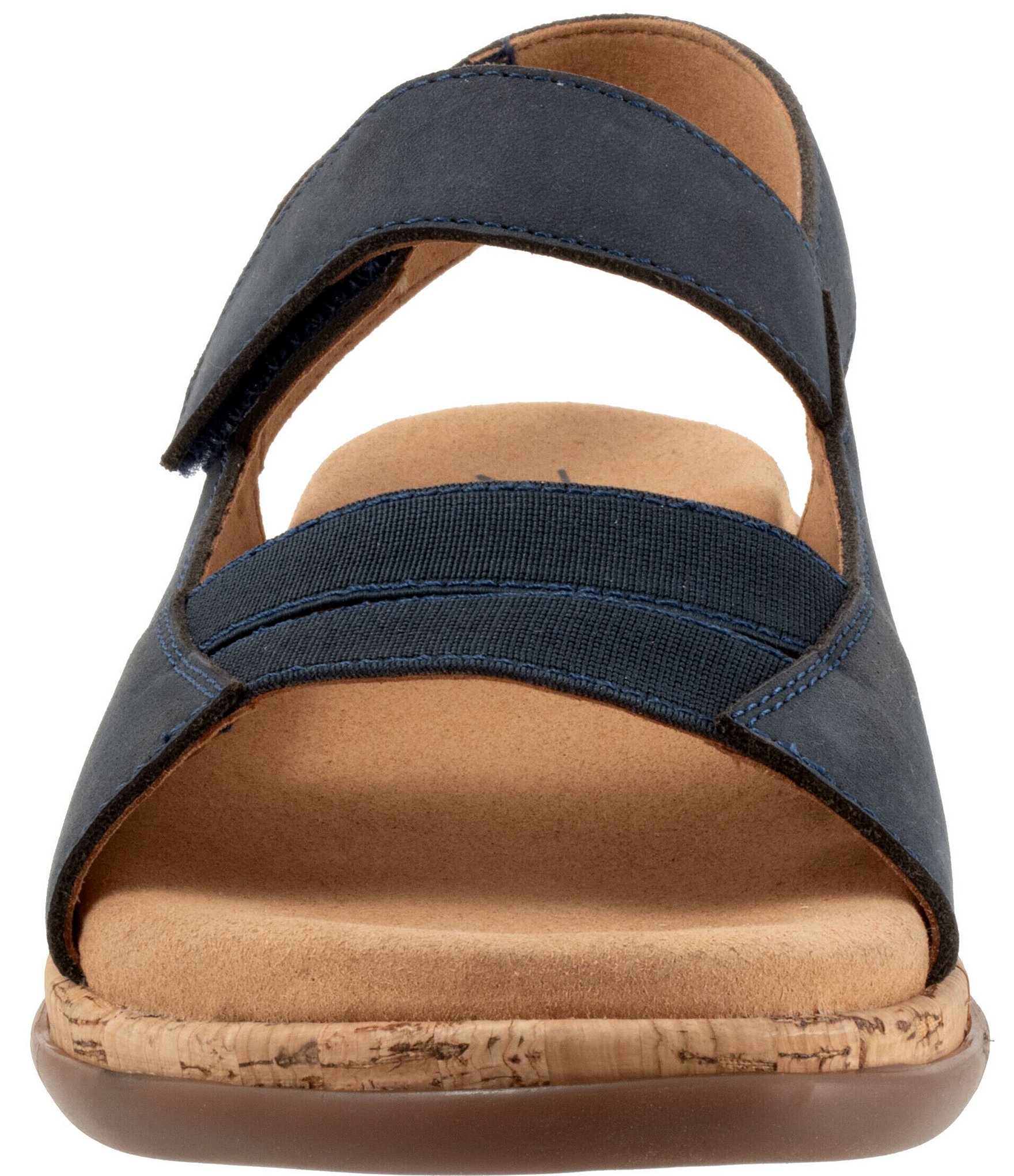 Trotters Gemini Nubuck Suede Adjustable Sandals