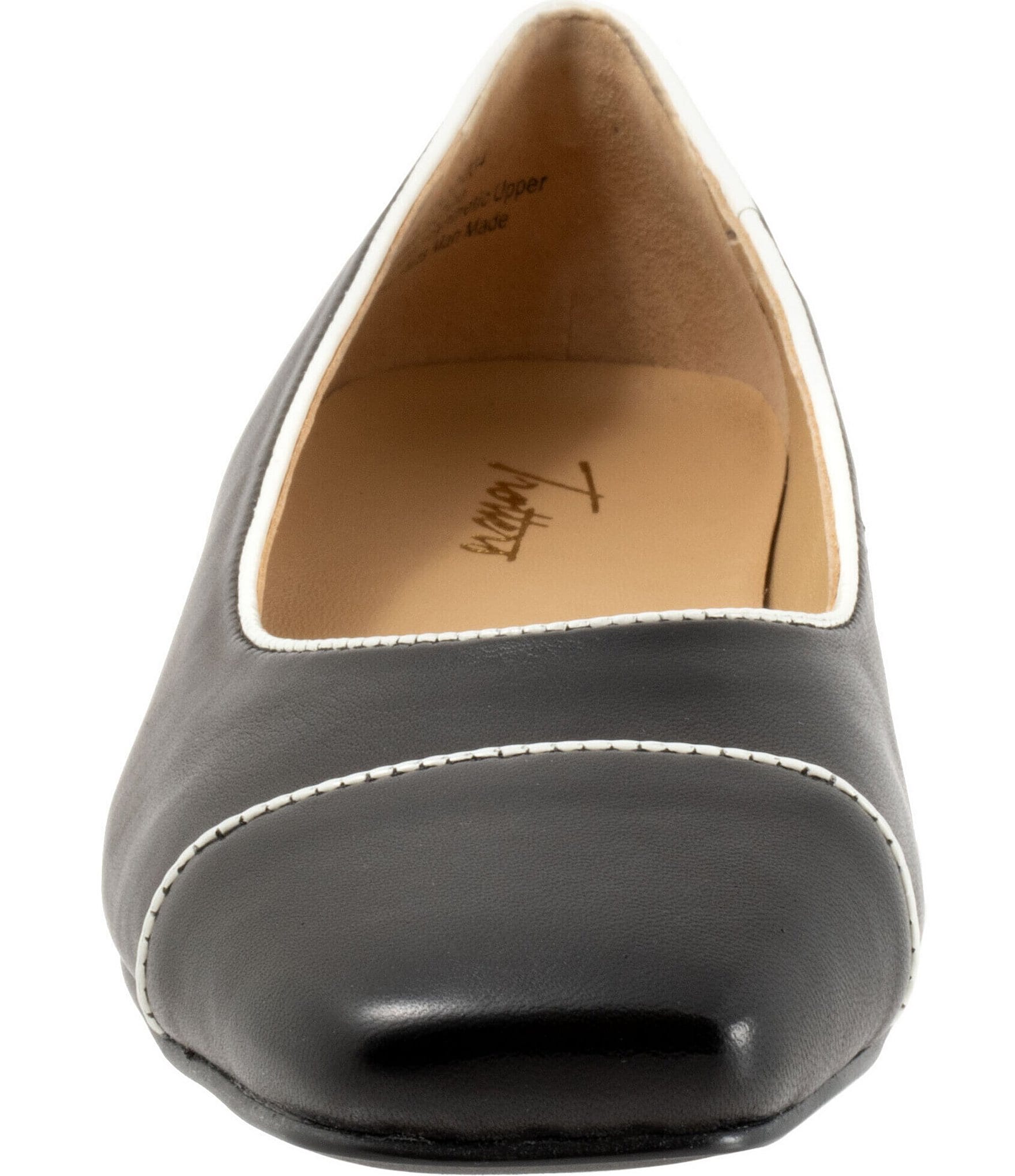 Trotters Harbor Leather Square Toe Flats