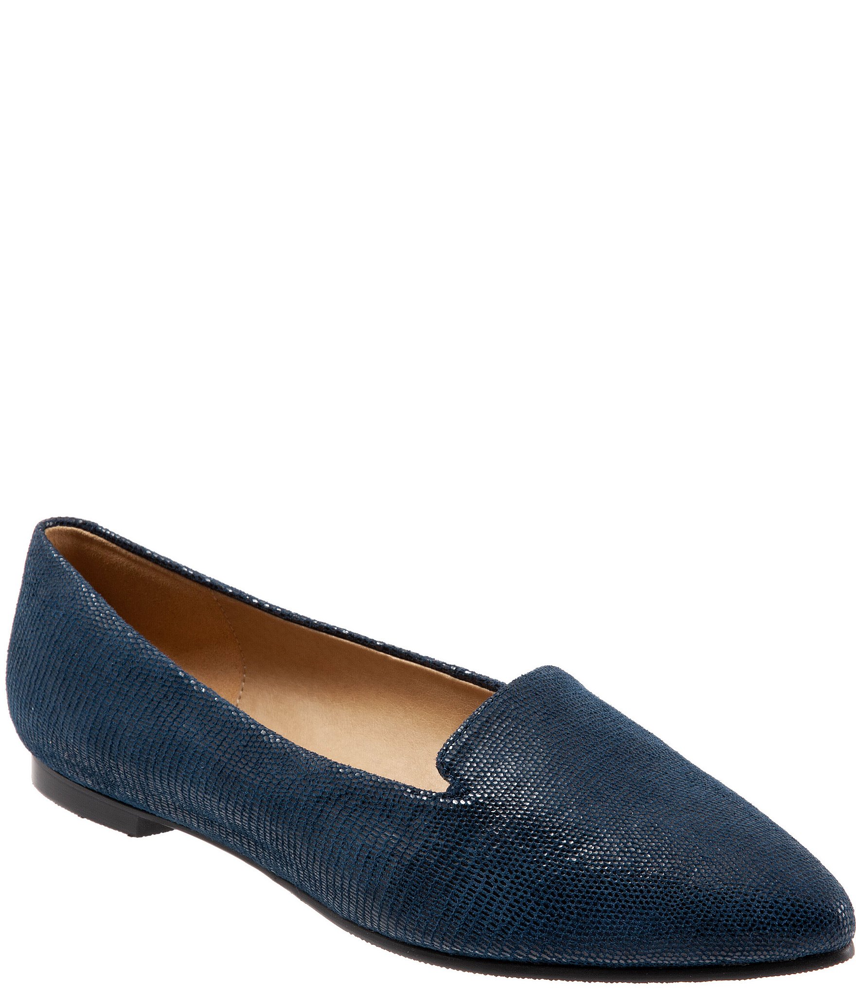 womens wide width navy blue dress shoes