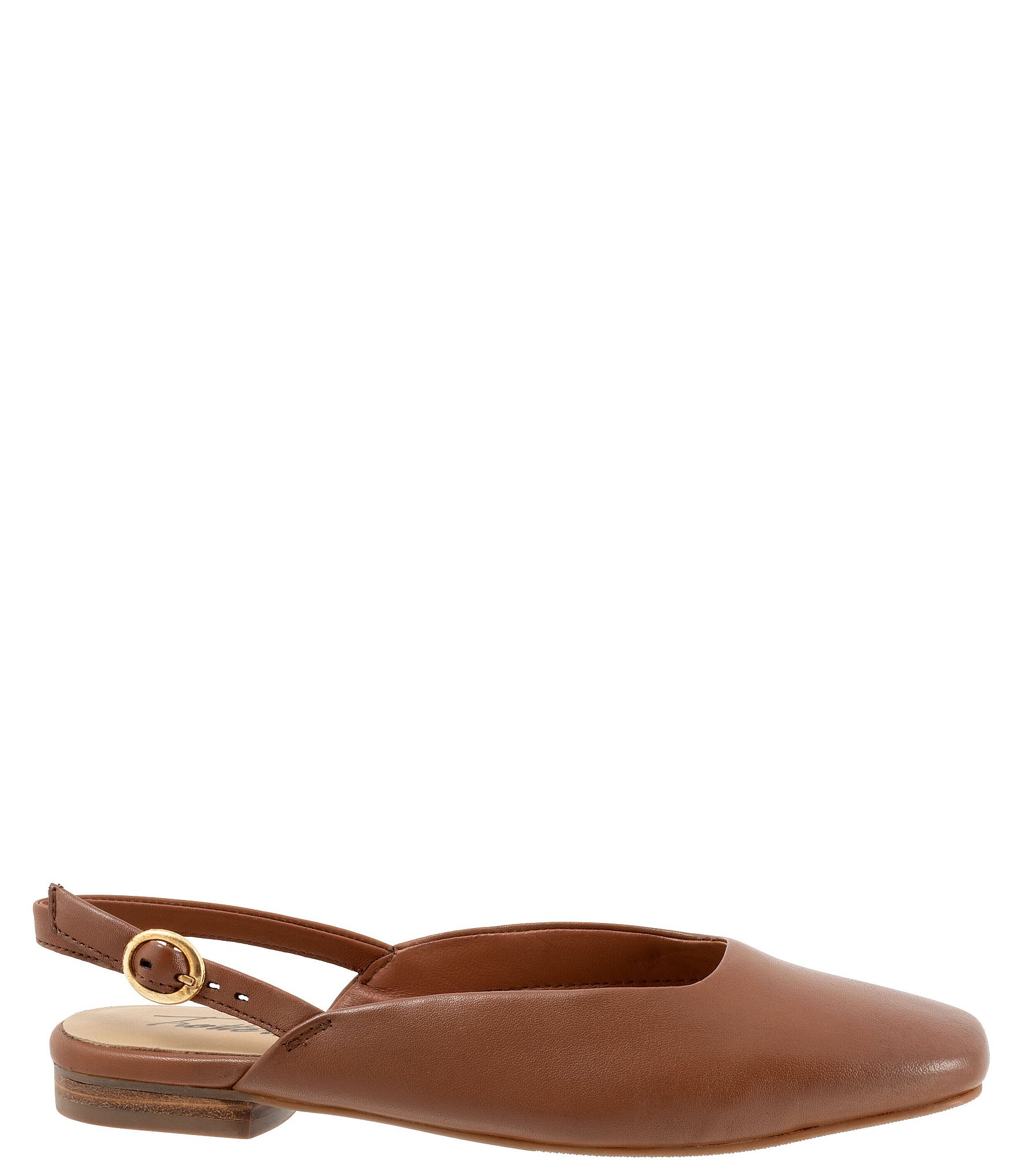 Trotters Holly Leather Slingback Flats