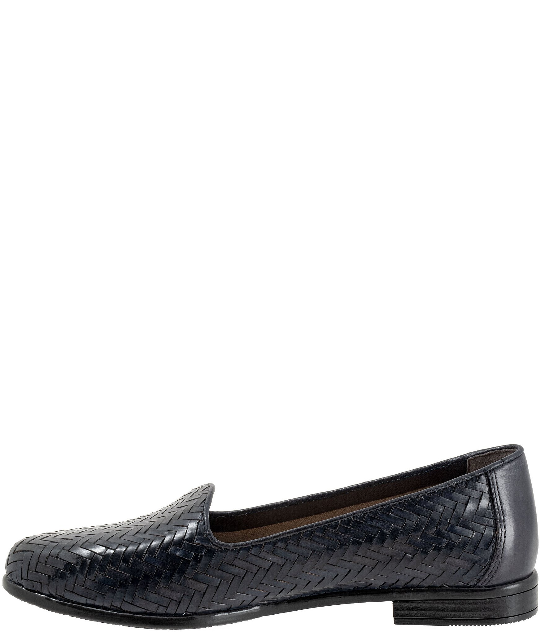Trotters Liz III Woven Leather Loafers