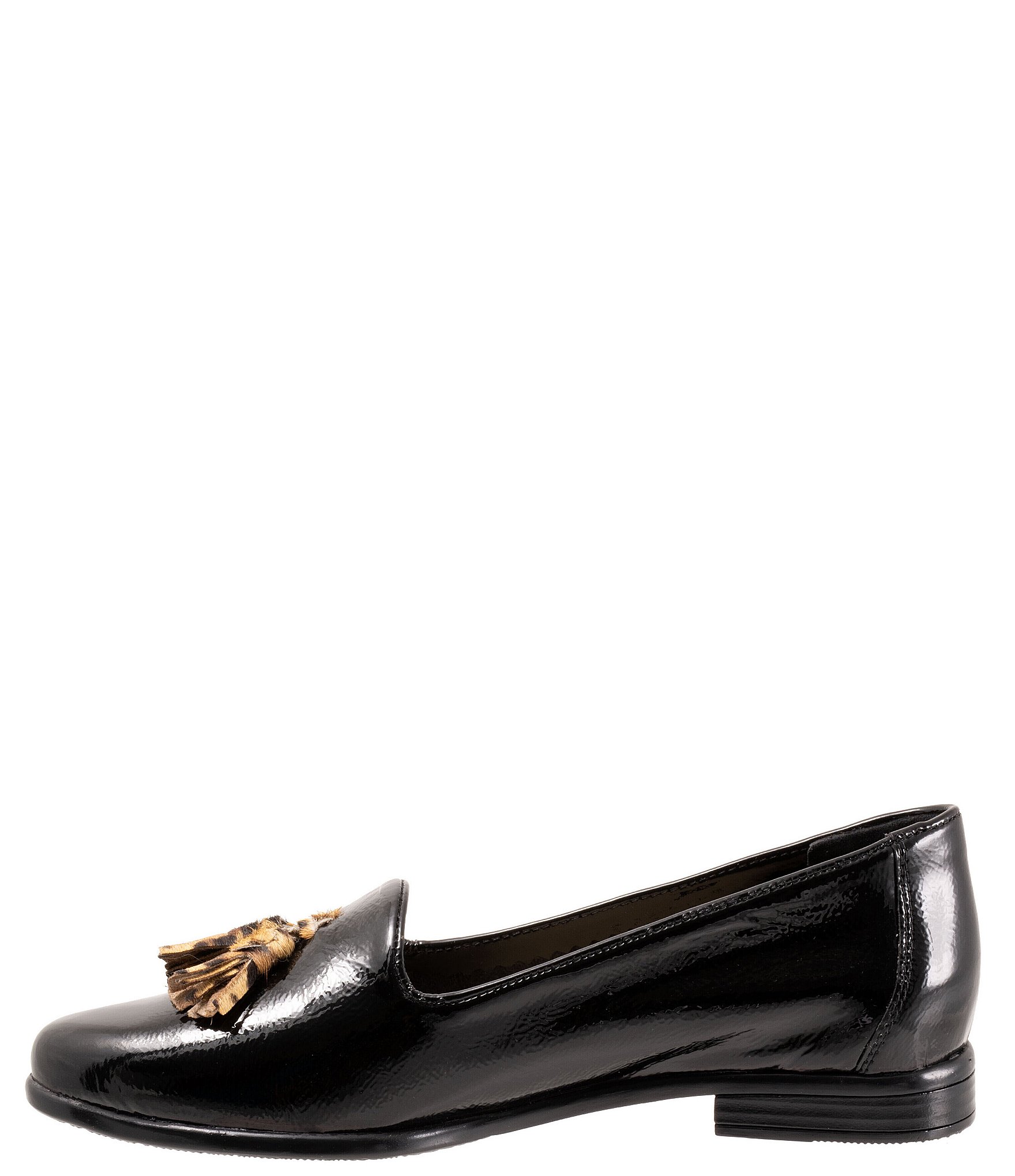 Trotters Liz Tassel Patent Leather Loafers