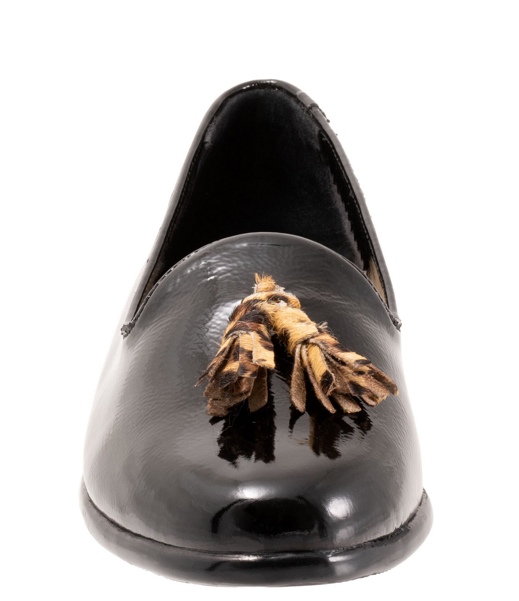 Trotters Liz Tassel Patent Leather Loafers