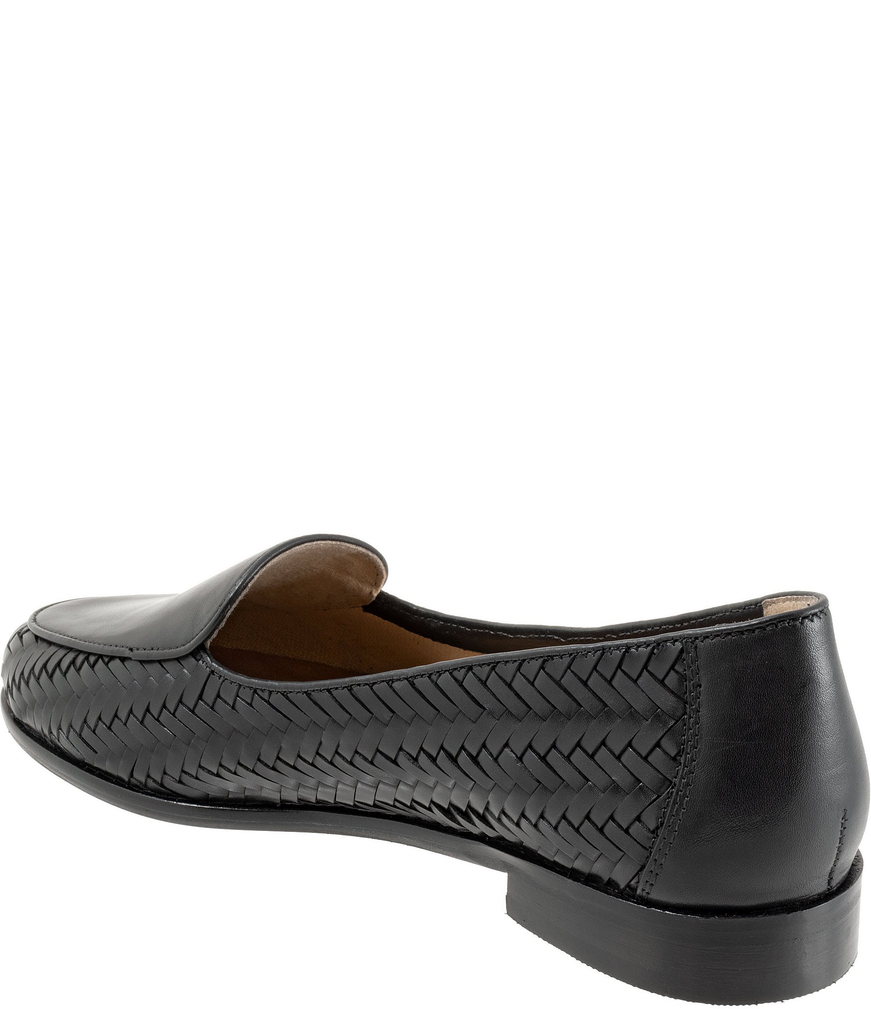 Trotters Lyric Woven Leather Loafers