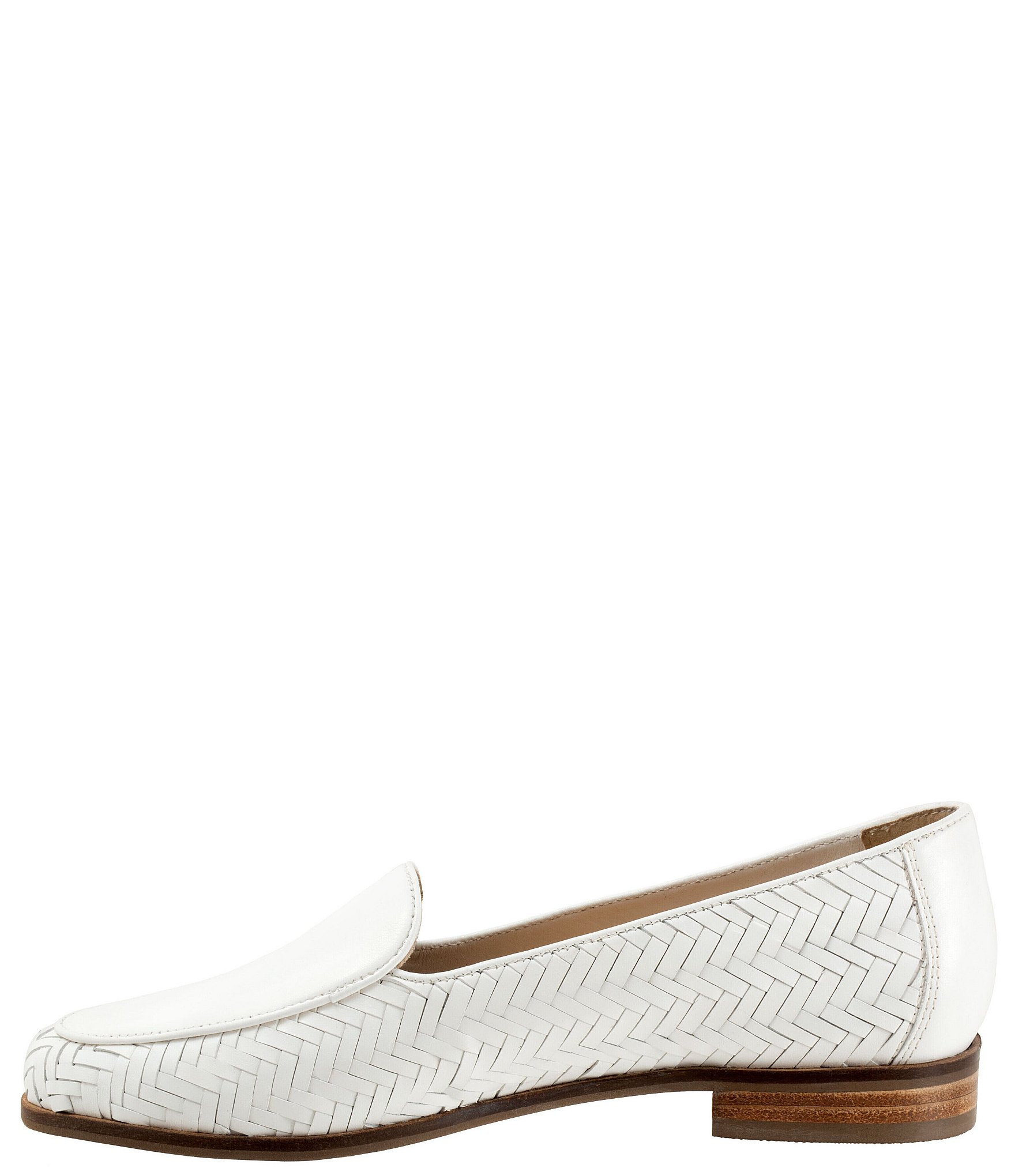 Trotters Lyric Woven Leather Loafers