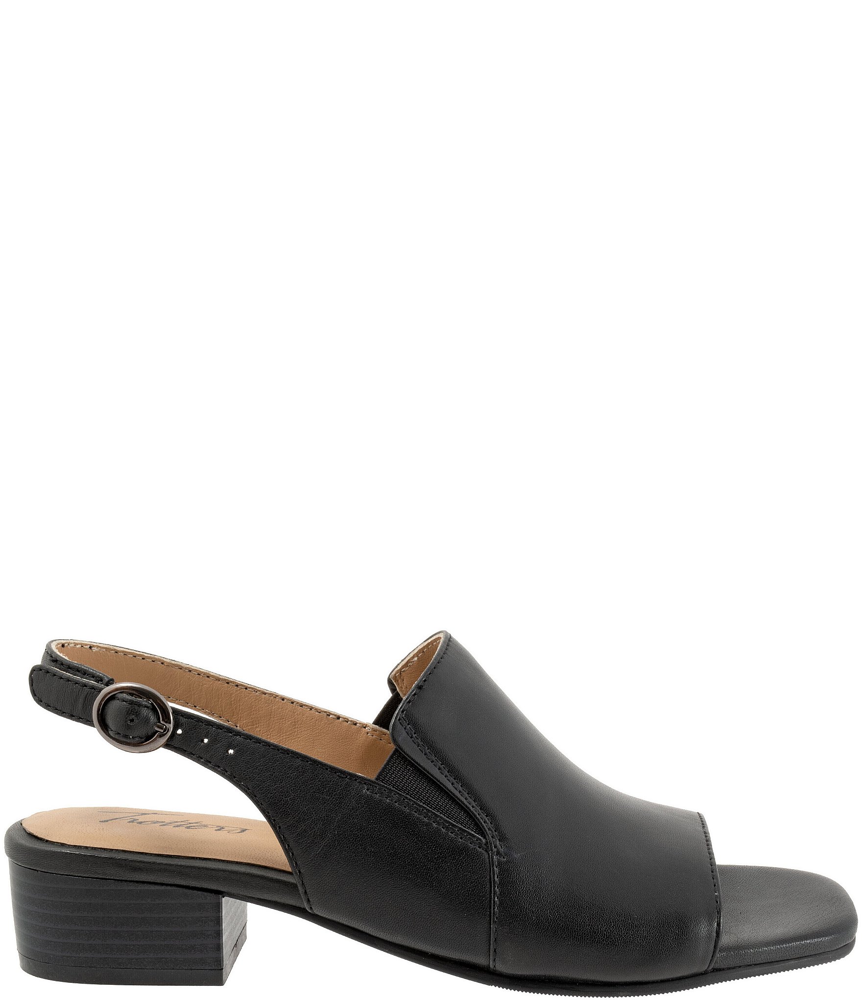 Trotters Nila Leather Sling Back Sandals