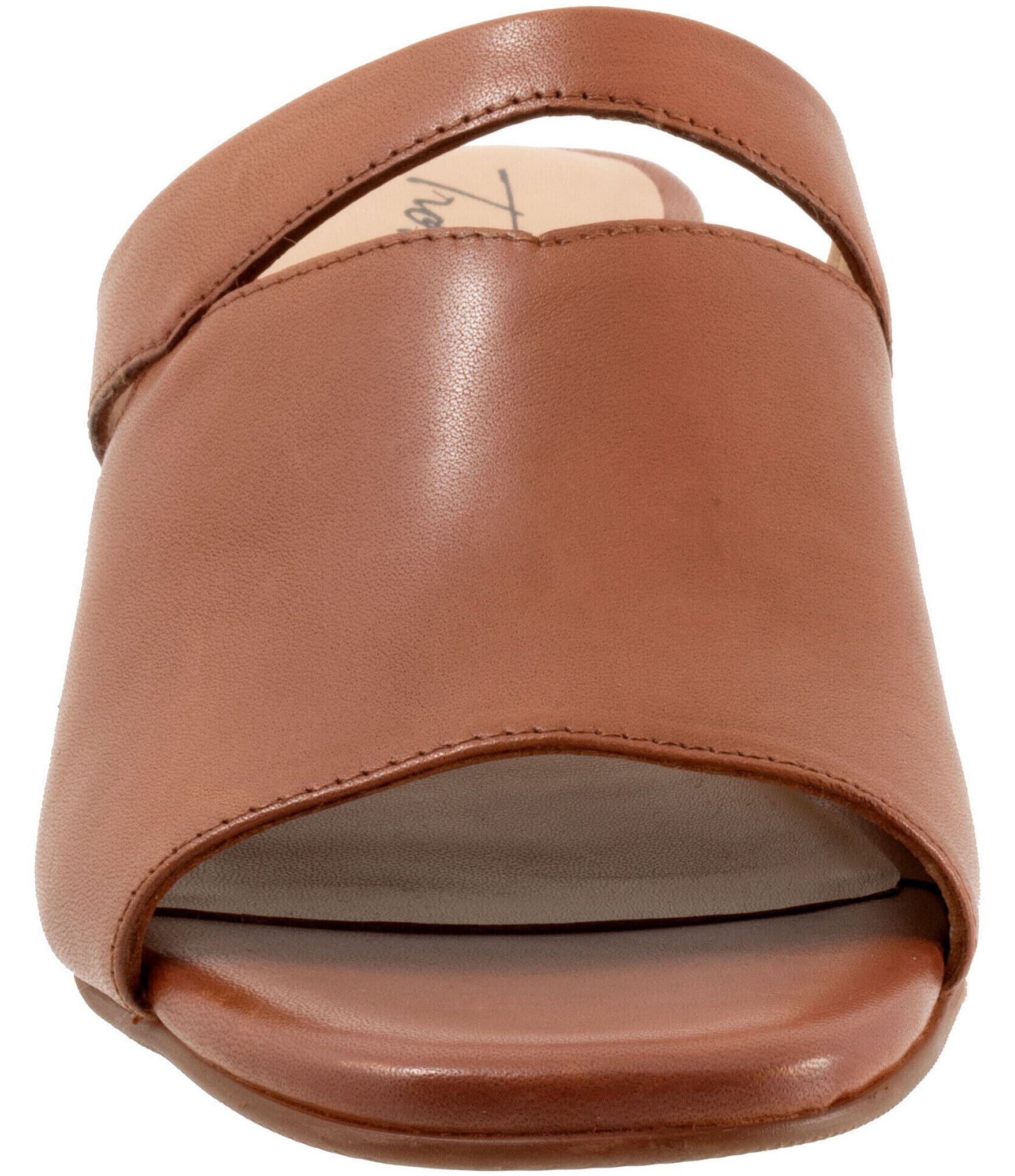 Trotters Ninette Leather Kitten Heel Slides