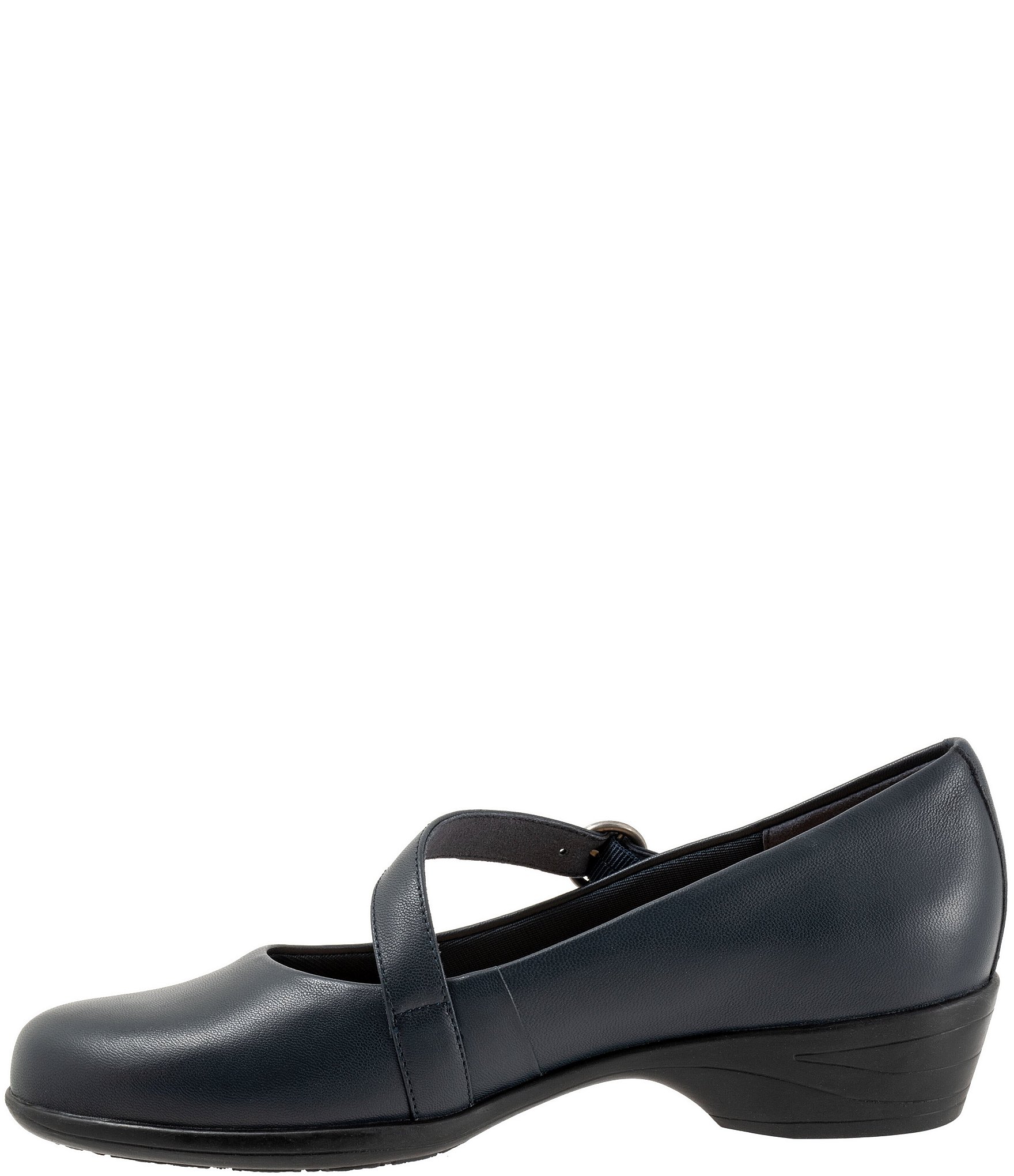 Trotters Rochelle Leather Asymmetrical Mary Janes