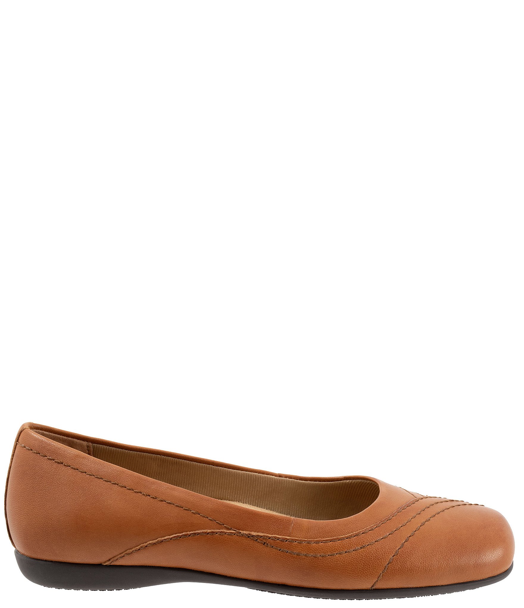 Trotters Sasha Leather Slip-On Flats