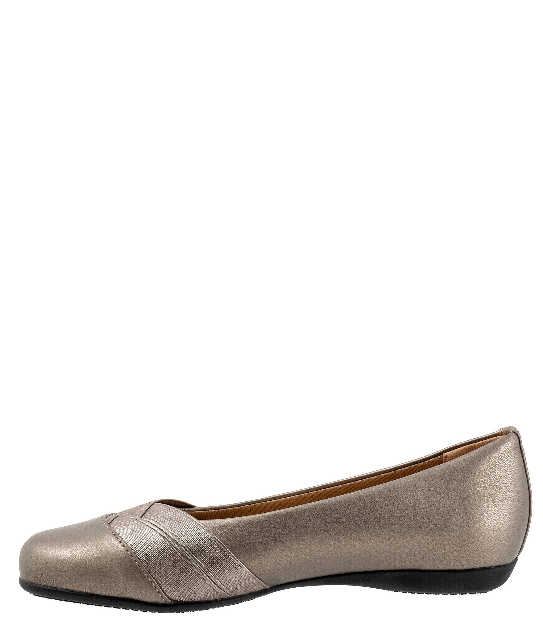 Trotters Stella Band Detailed Square Toe Flats