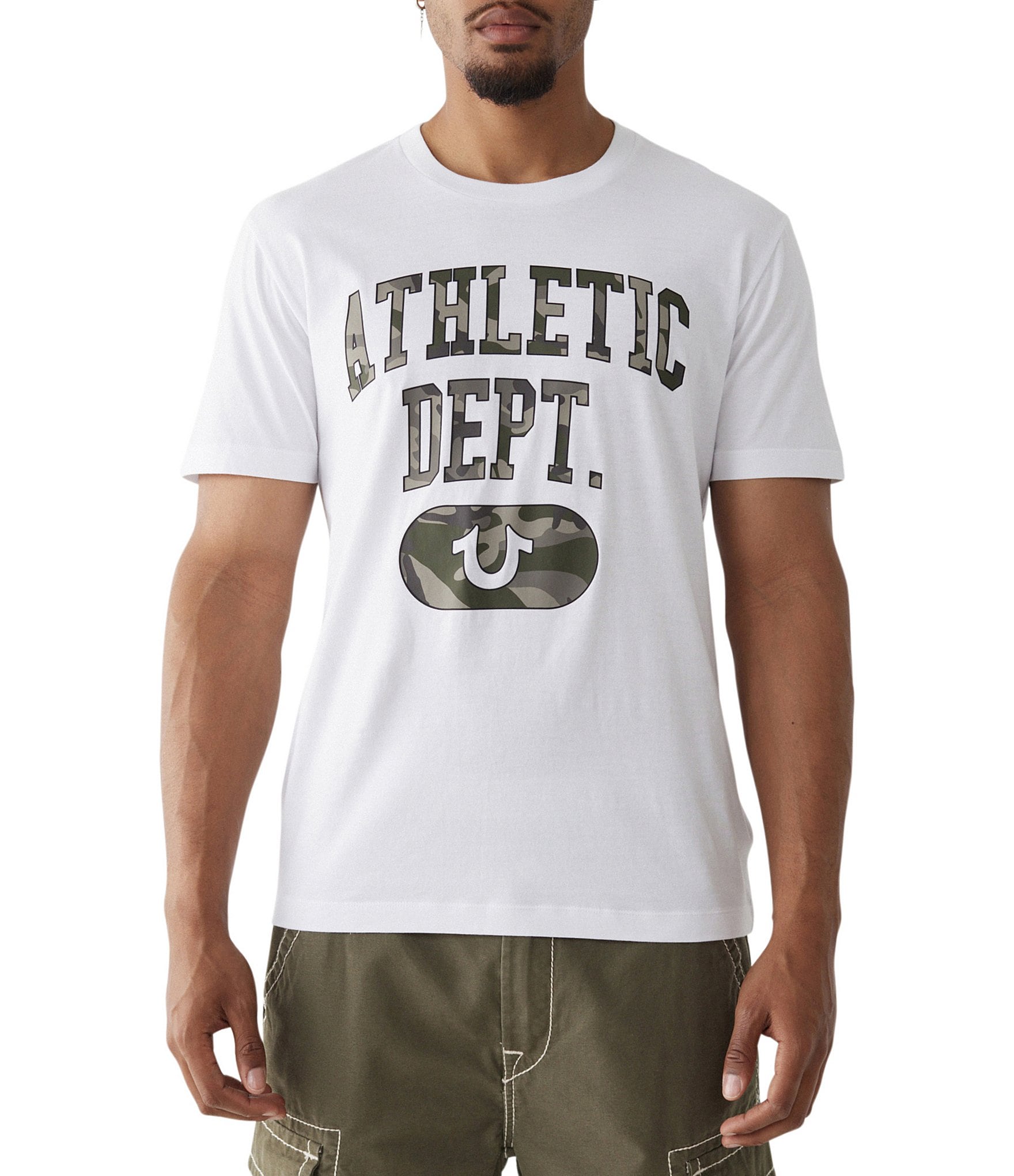 True Religion Athletic Dept. Short-Sleeve T-Shirt | Dillard's
