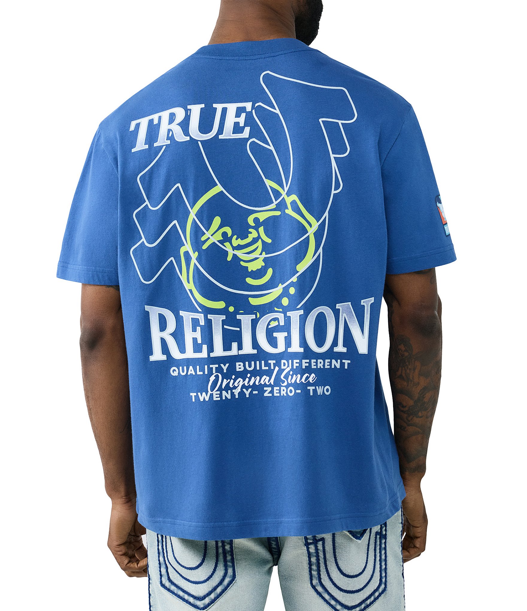 True Religion Horseshoe Repeat Short Sleeve T-Shirt