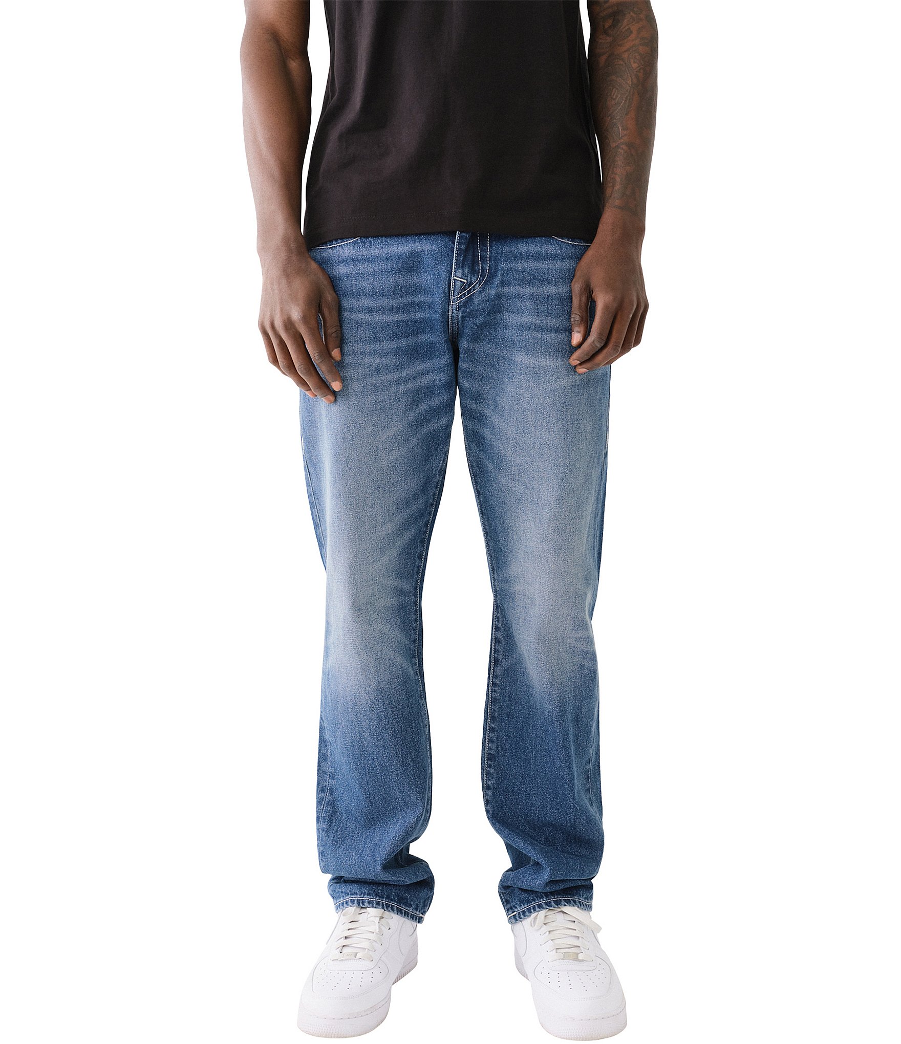 True Religion Ricky Regular Fit Straight Leg Jeans