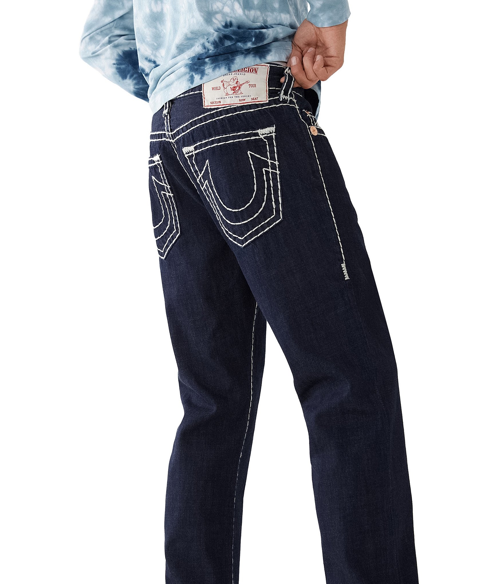 True Religion Ricky Super-T Straight Leg Jeans