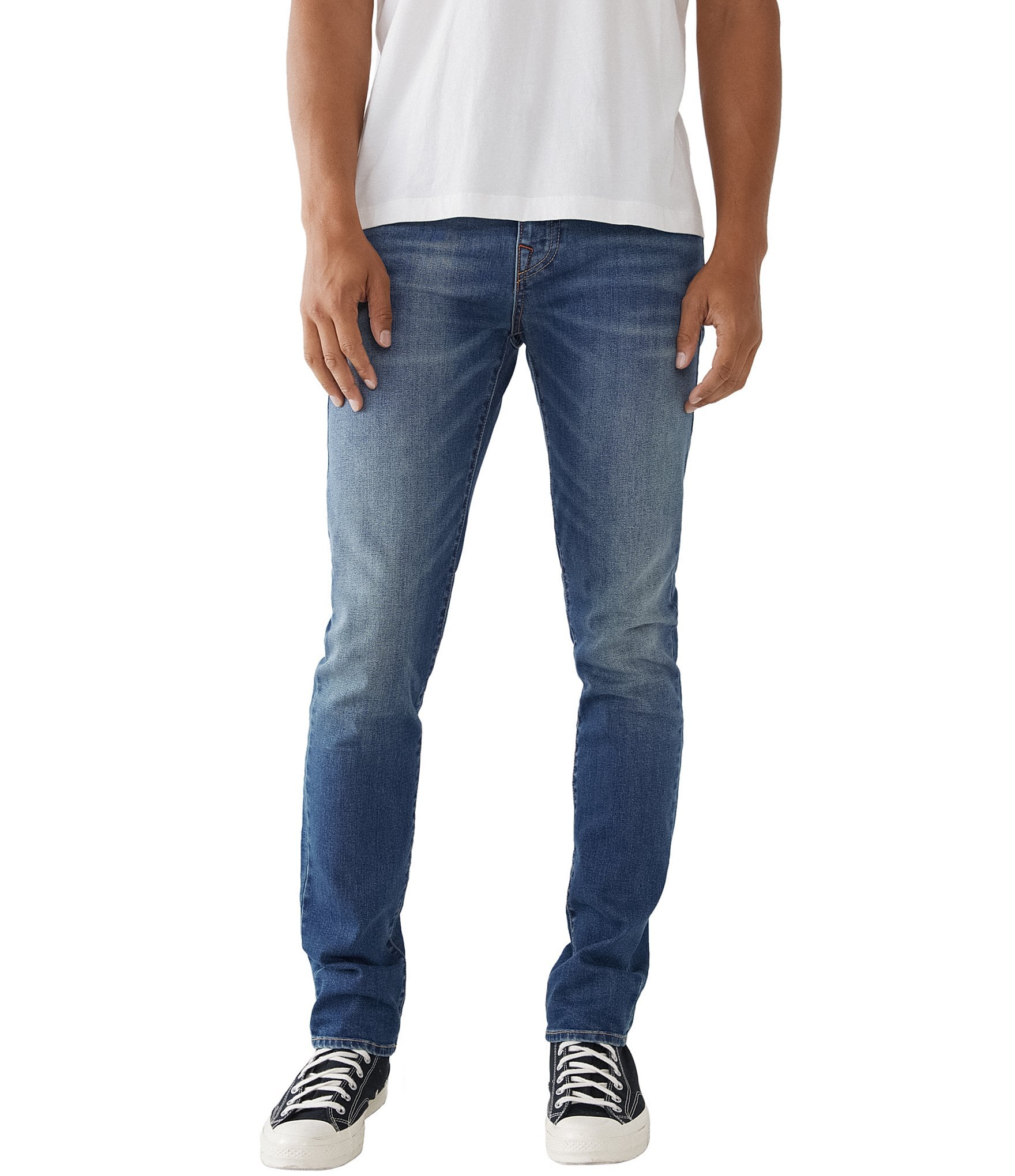 True Religion Rocco Skinny-Fit Classic Denim Jeans | Dillard's