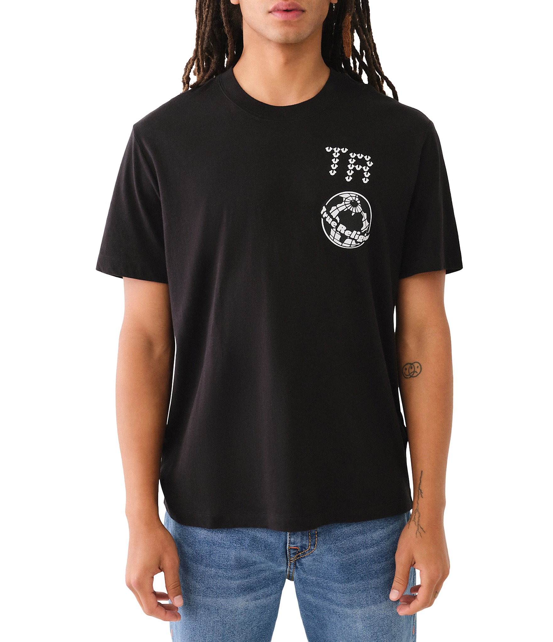 True Religion Short Sleeve Graphic T-Shirt