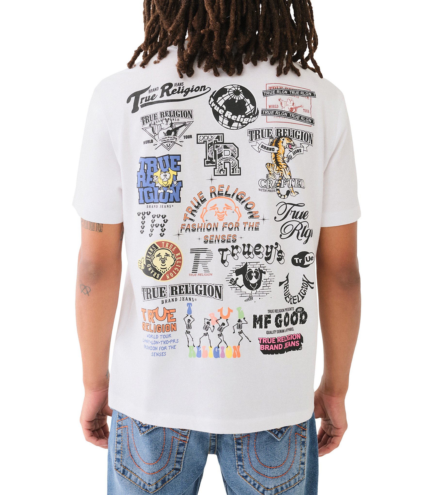 True Religion Short Sleeve Graphic T-Shirt