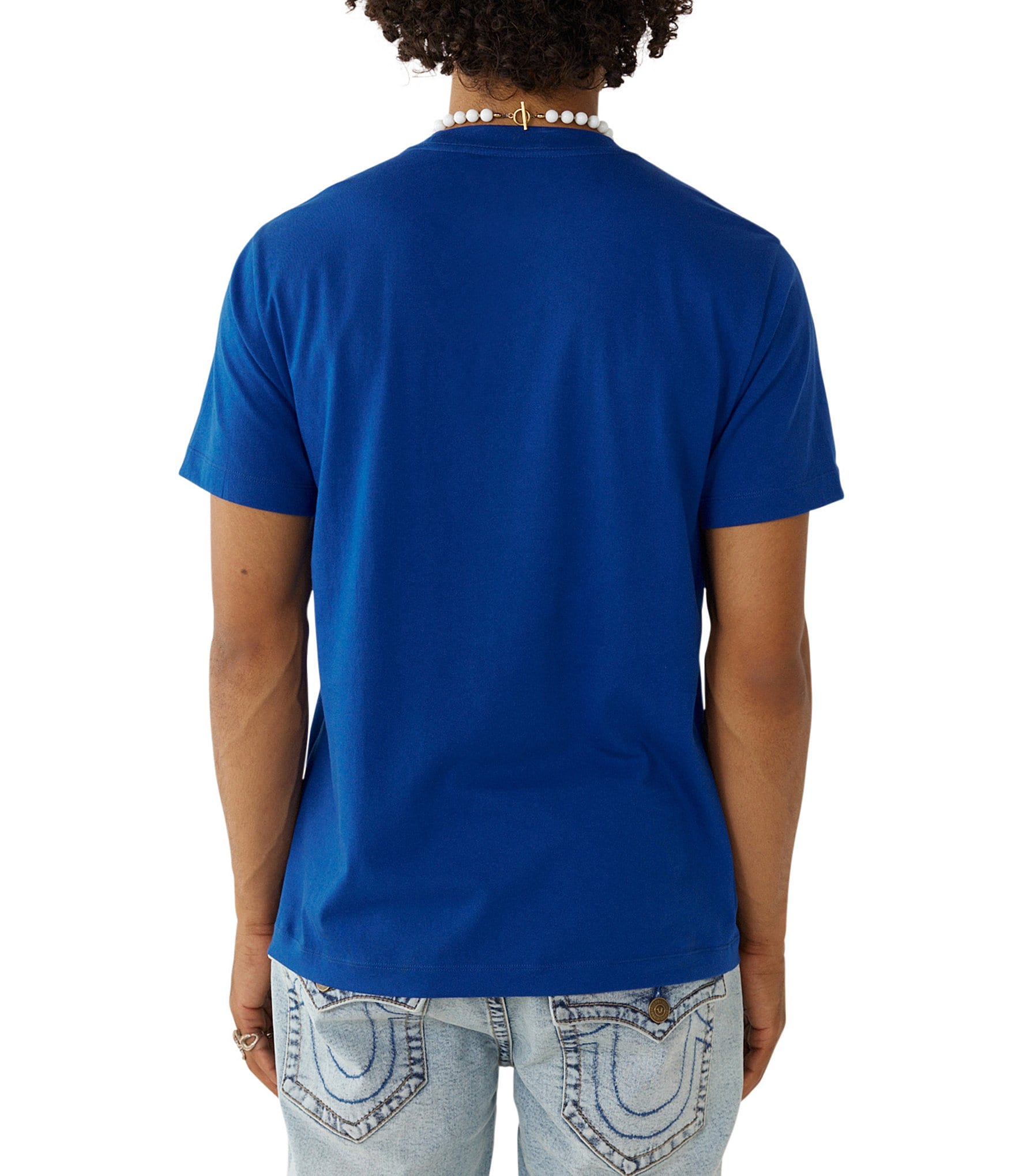 True Religion Short Sleeve Spliced T-Shirt