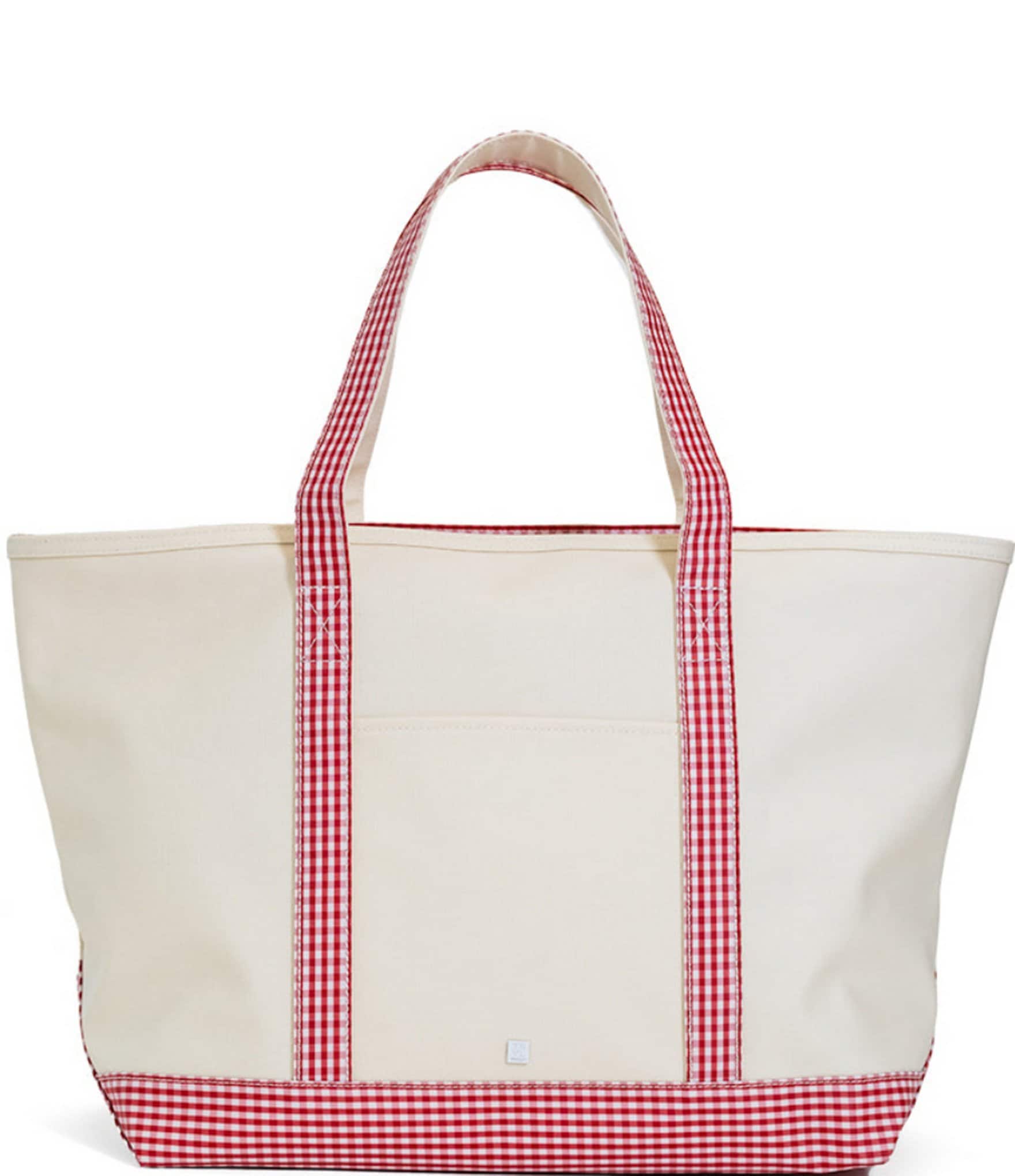 TRVL Design Gingham Maxi Tote Bag