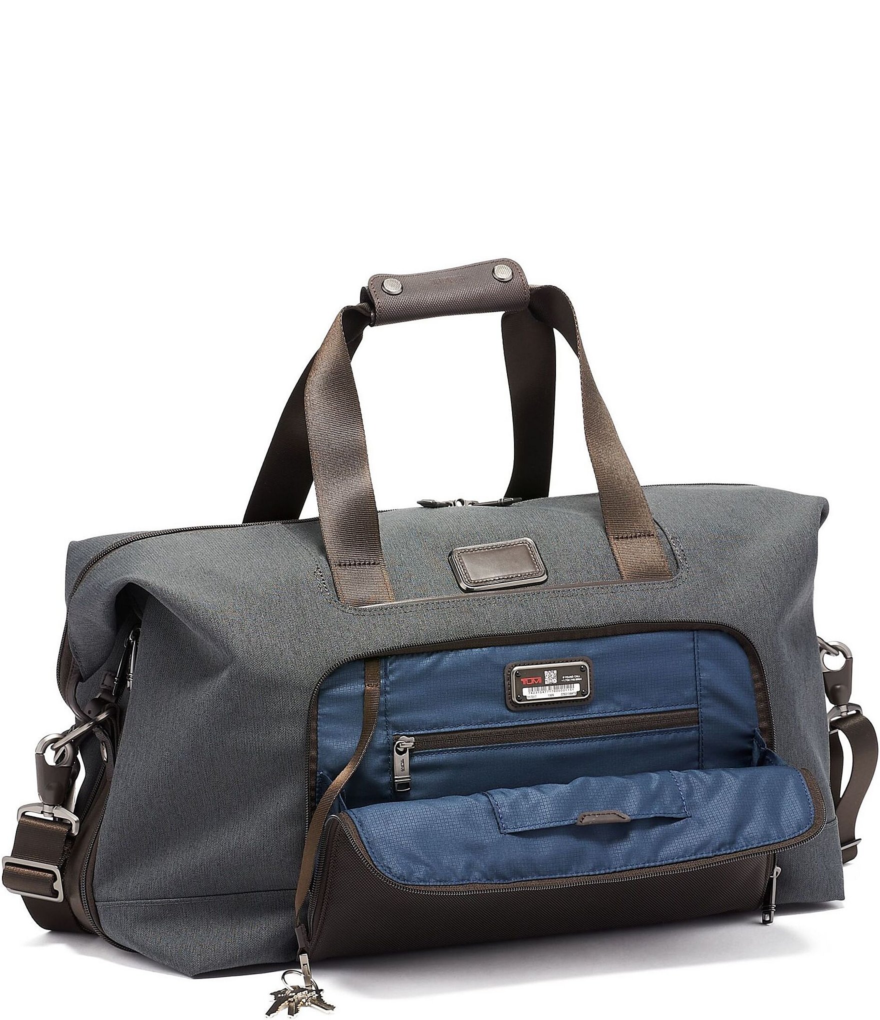 Tumi Alpha 3 Double Expansion Travel Satchel Bag