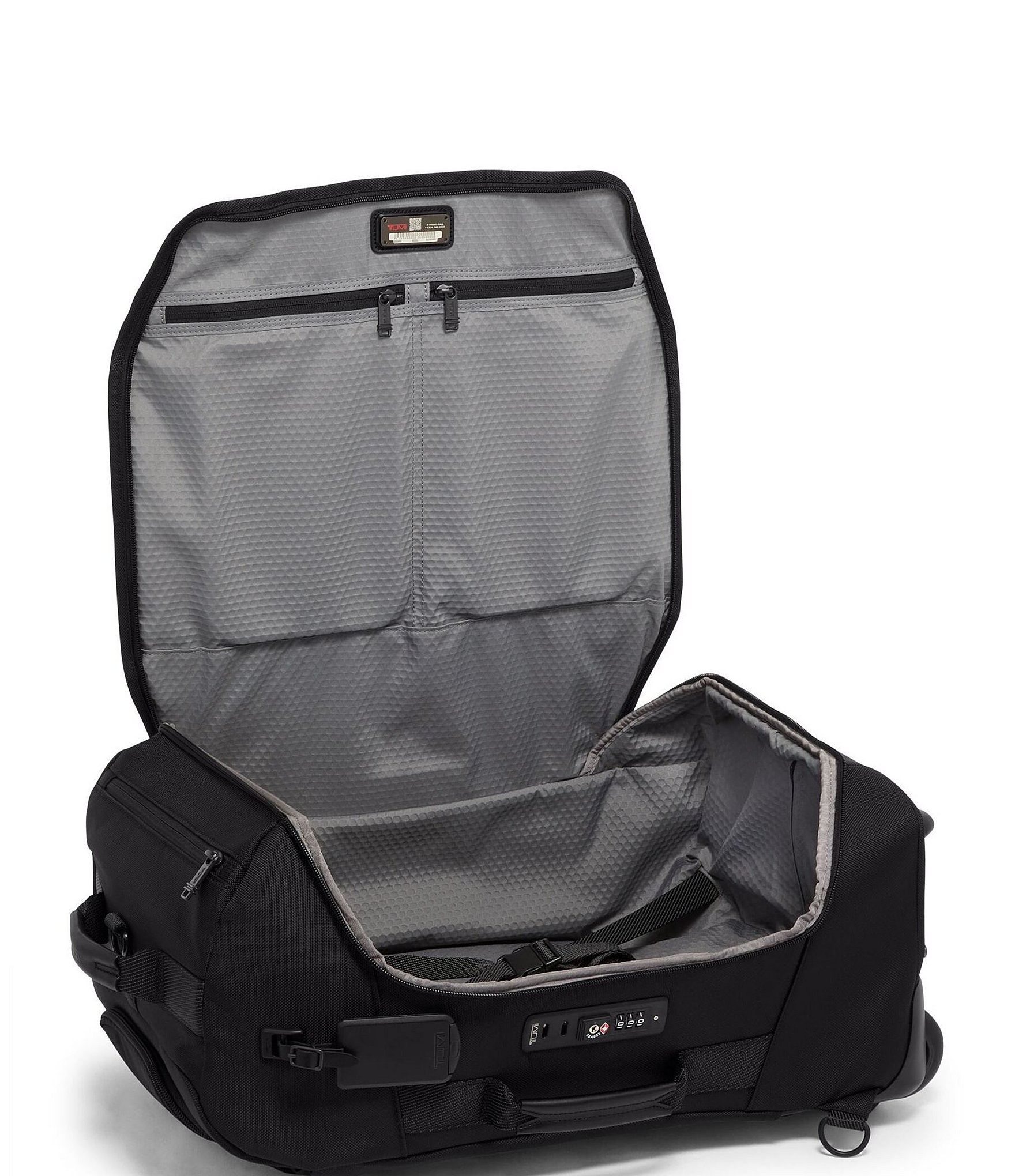 Tumi Alpha Bravo Carry-On Wheeled Duffle Backpack