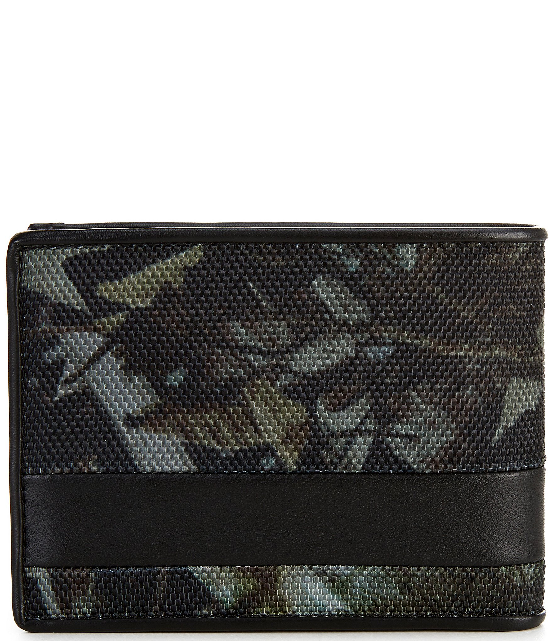 Tumi Alpha Camouflage Fabric Double Billfold Wallet